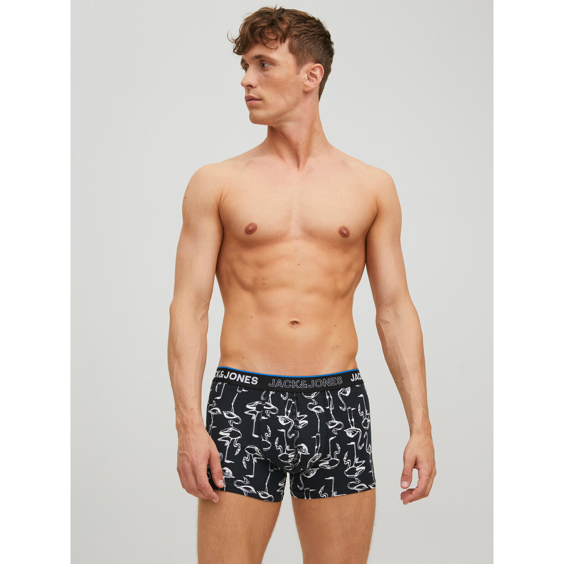 Jack&Jones Комплект 5 чифта боксери Bird Trunks 12214290 Цветен - Pepit.bg