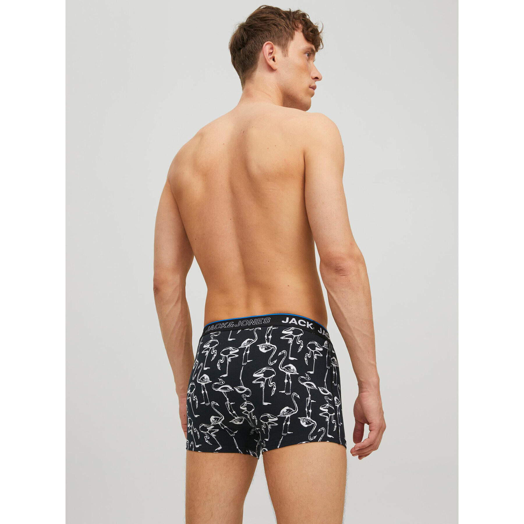 Jack&Jones Комплект 5 чифта боксери Bird Trunks 12214290 Цветен - Pepit.bg