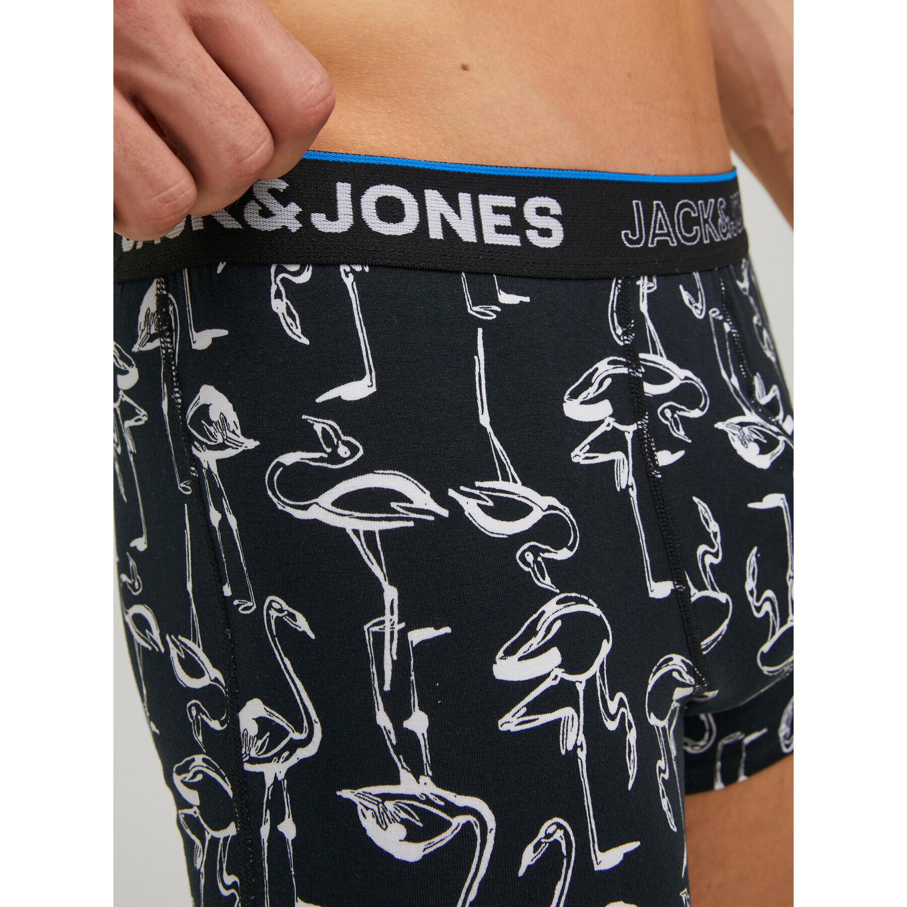 Jack&Jones Комплект 5 чифта боксери Bird Trunks 12214290 Цветен - Pepit.bg