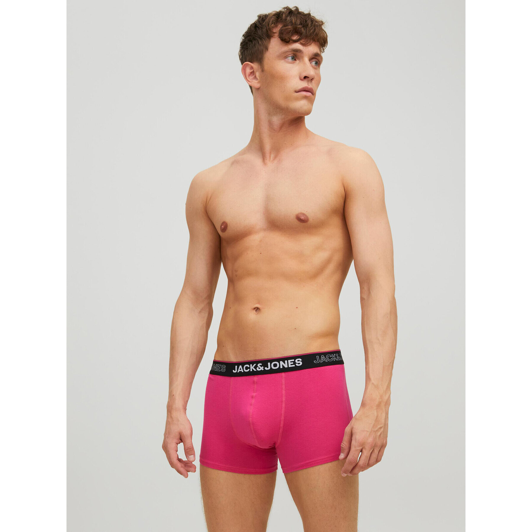 Jack&Jones Комплект 5 чифта боксери Bird Trunks 12214290 Цветен - Pepit.bg