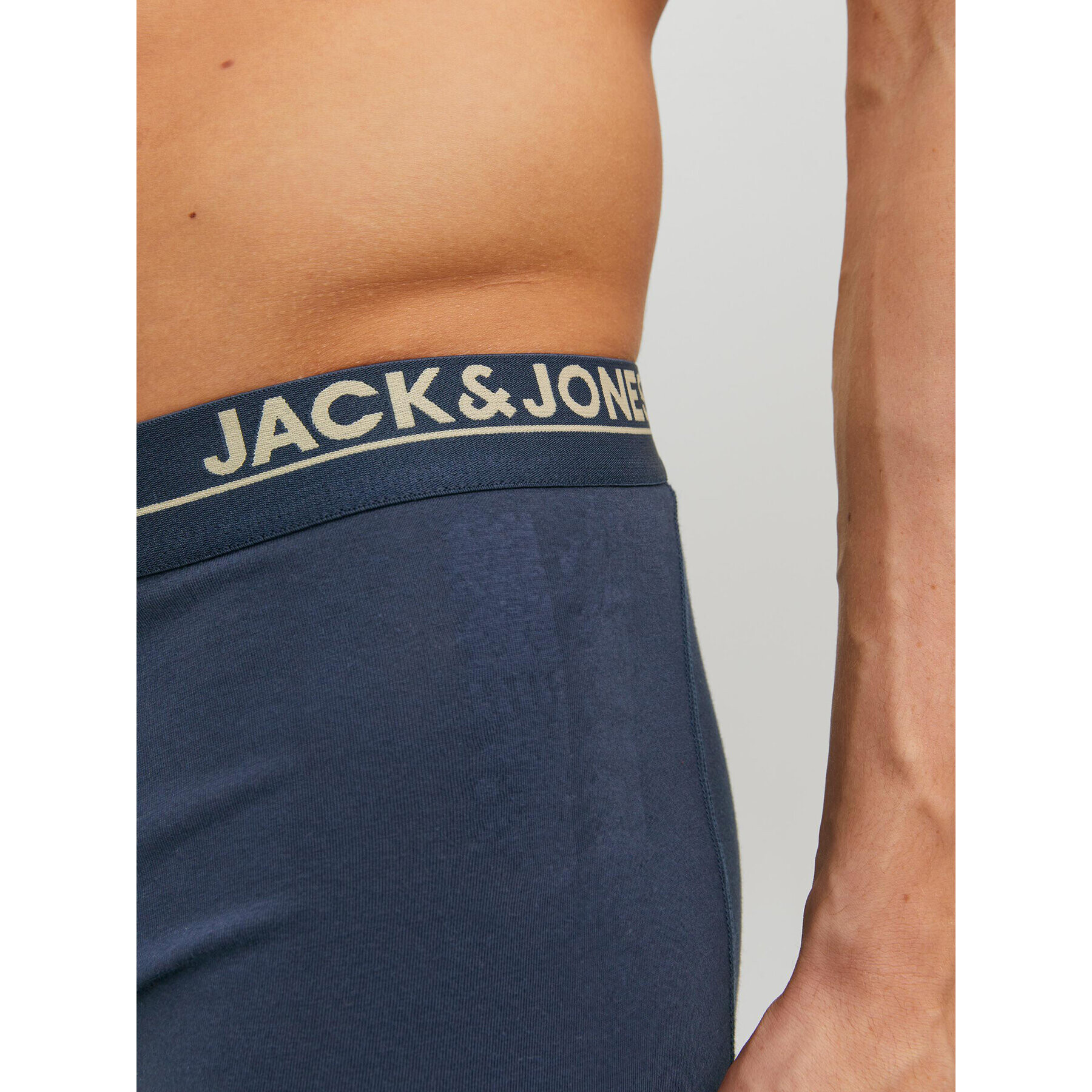 Jack&Jones Комплект 5 чифта боксери Davis 12227994 Тъмносин - Pepit.bg