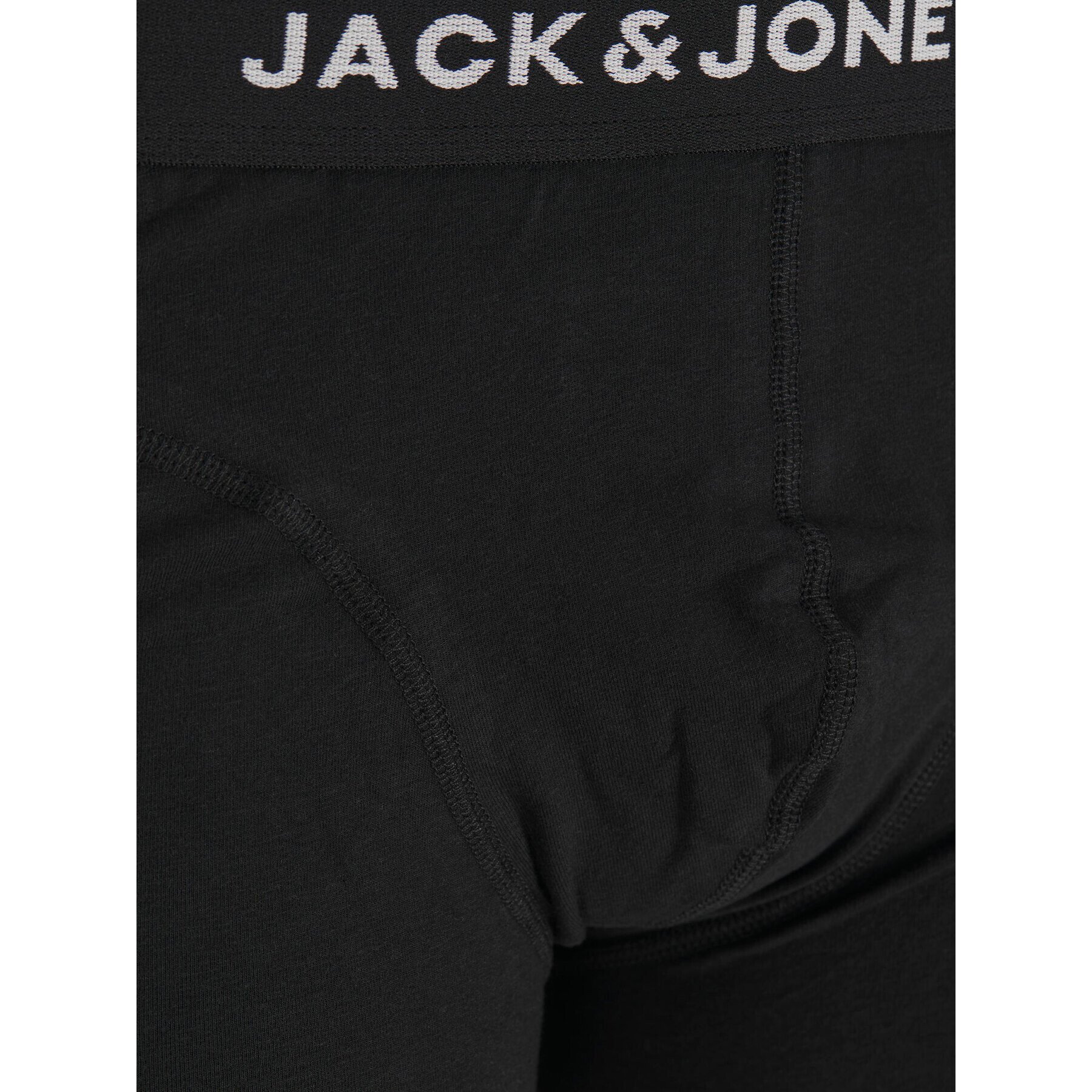 Jack&Jones Комплект 5 чифта боксери Huey 12242049 Черен - Pepit.bg