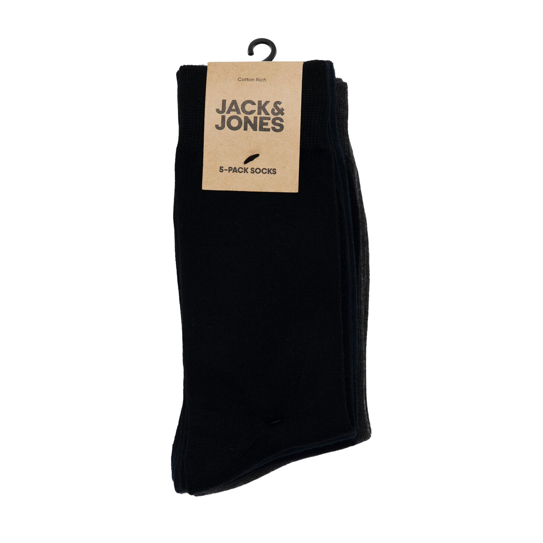 Jack&Jones Комплект 5 чифта дълги чорапи мъжки 12198027 Цветен - Pepit.bg