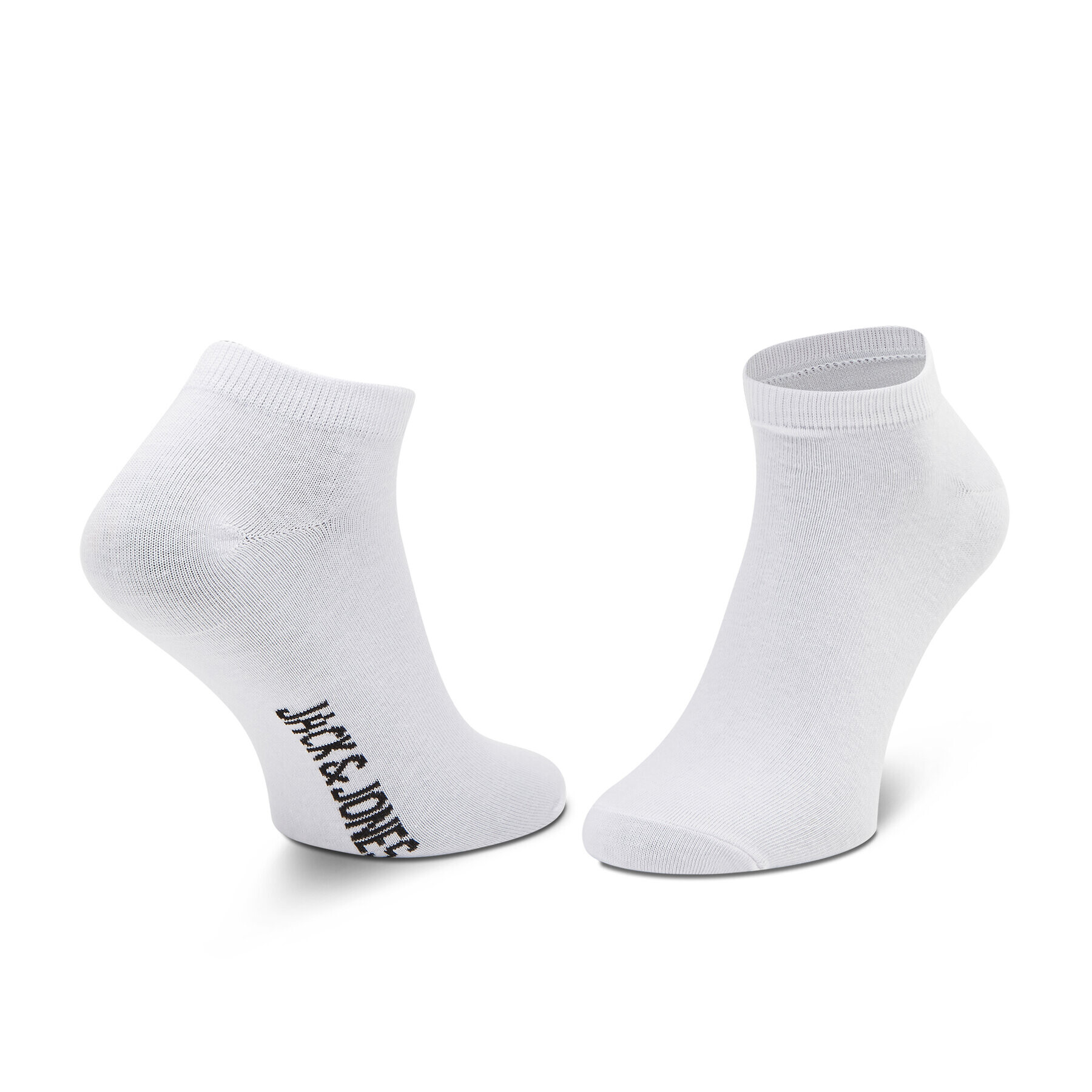 Jack&Jones Комплект 5 чифта къси чорапи мъжки Jacdongo Socks 5 Pack Noos 12120278 Бял - Pepit.bg