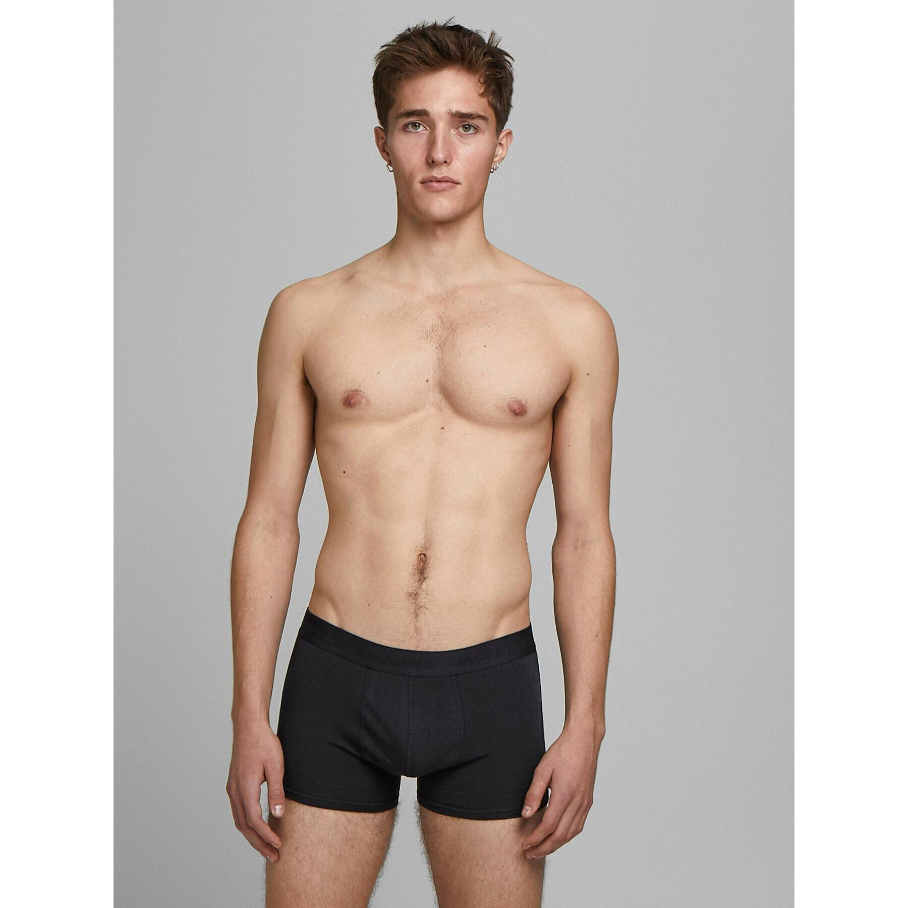 Jack&Jones Комплект 7 чифта боксери 12184790 Черен - Pepit.bg