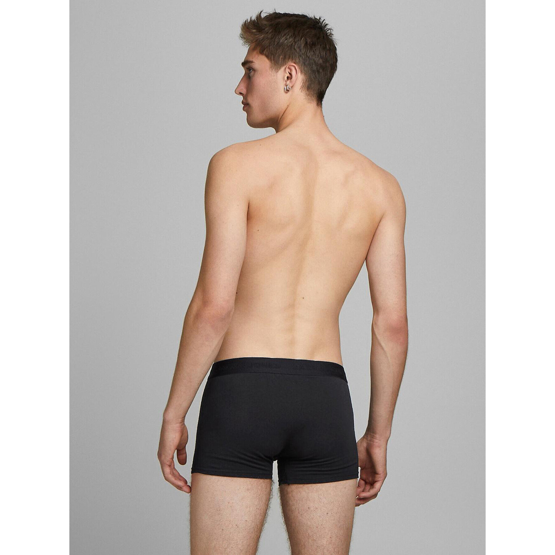 Jack&Jones Комплект 7 чифта боксери 12184790 Черен - Pepit.bg