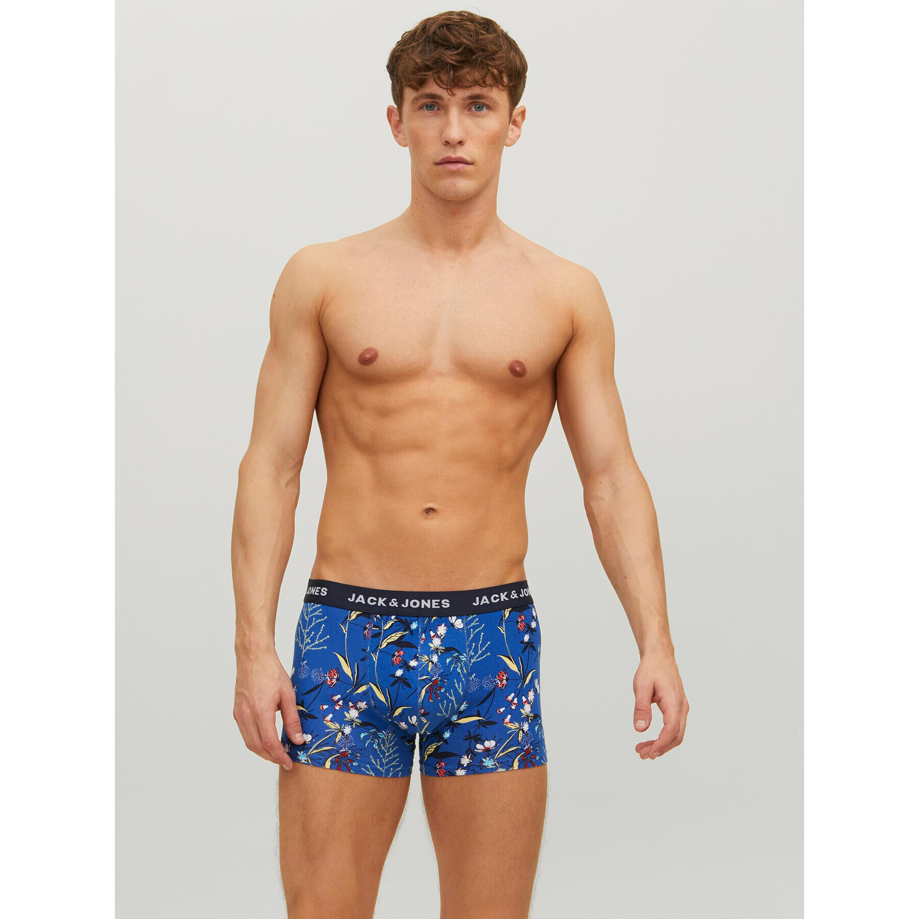 Jack&Jones Комплект 7 чифта боксери 12230343 Тъмносин - Pepit.bg