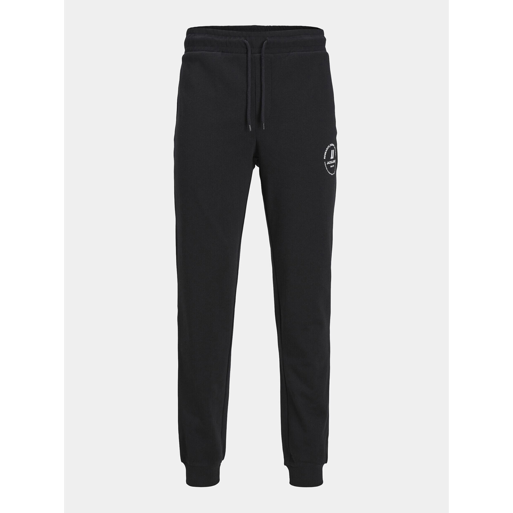 Jack&Jones Комплект 2 чифта панталони Jpstgordon Jjswift Sweat Pants 2Pk Mp 12257018 Черен Regular Fit - Pepit.bg