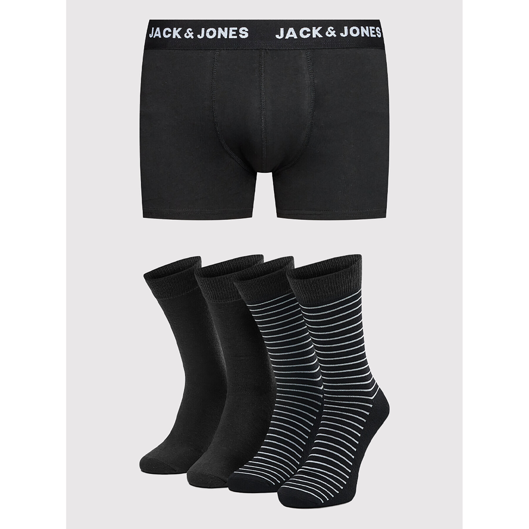 Jack&Jones Комплект бельо Marty 12210742 Черен - Pepit.bg