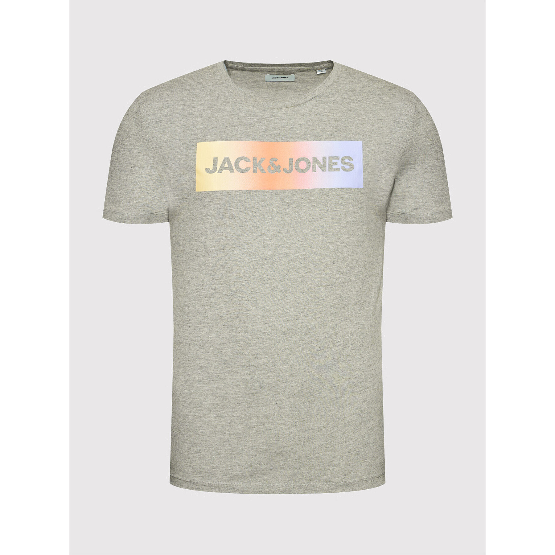 Jack&Jones Комплект от тишърт и панталони Jacbrad 12192766 Сив Regular Fit - Pepit.bg