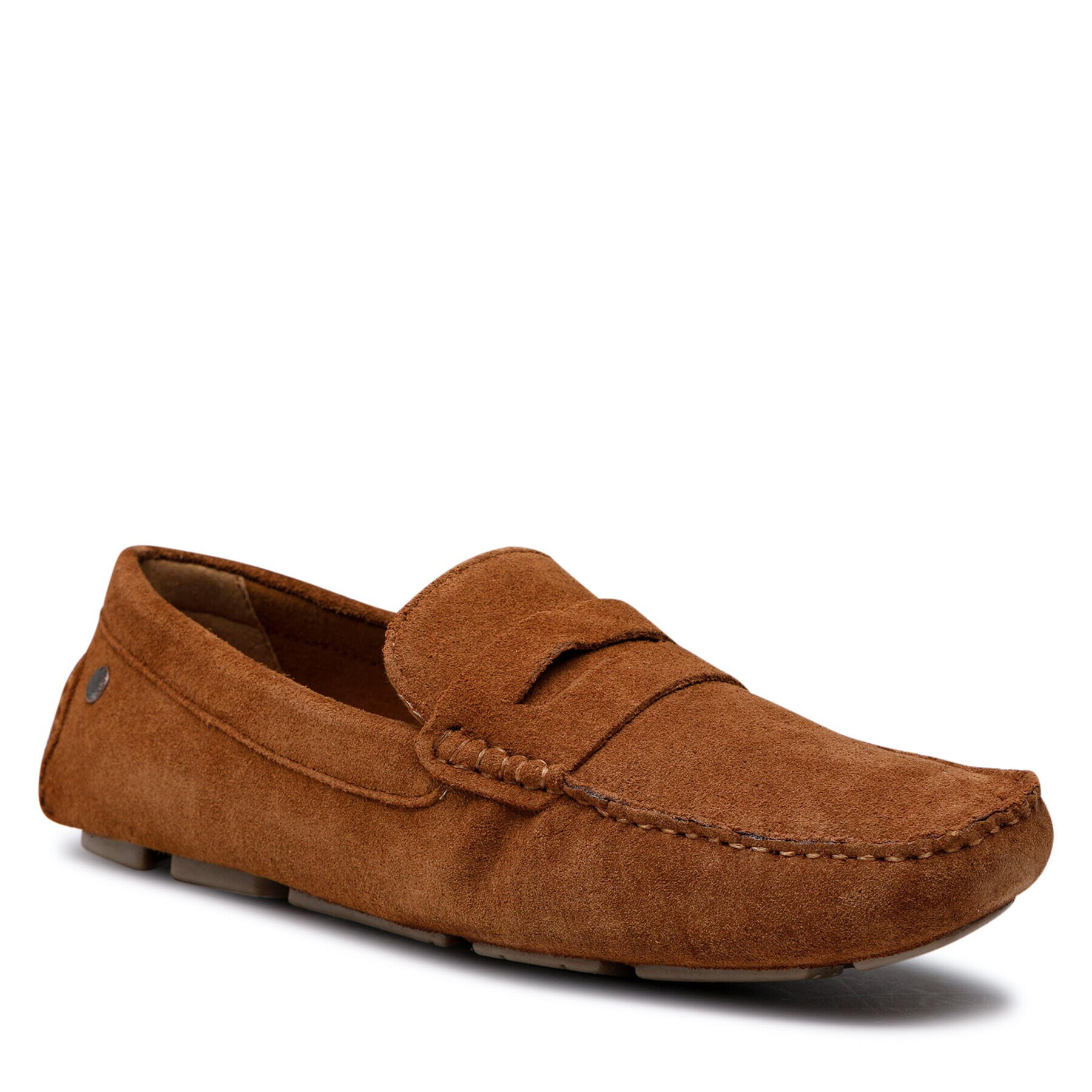 Jack&Jones Мокасини Jfwjensen Suede Loafer 12203636 Кафяв - Pepit.bg