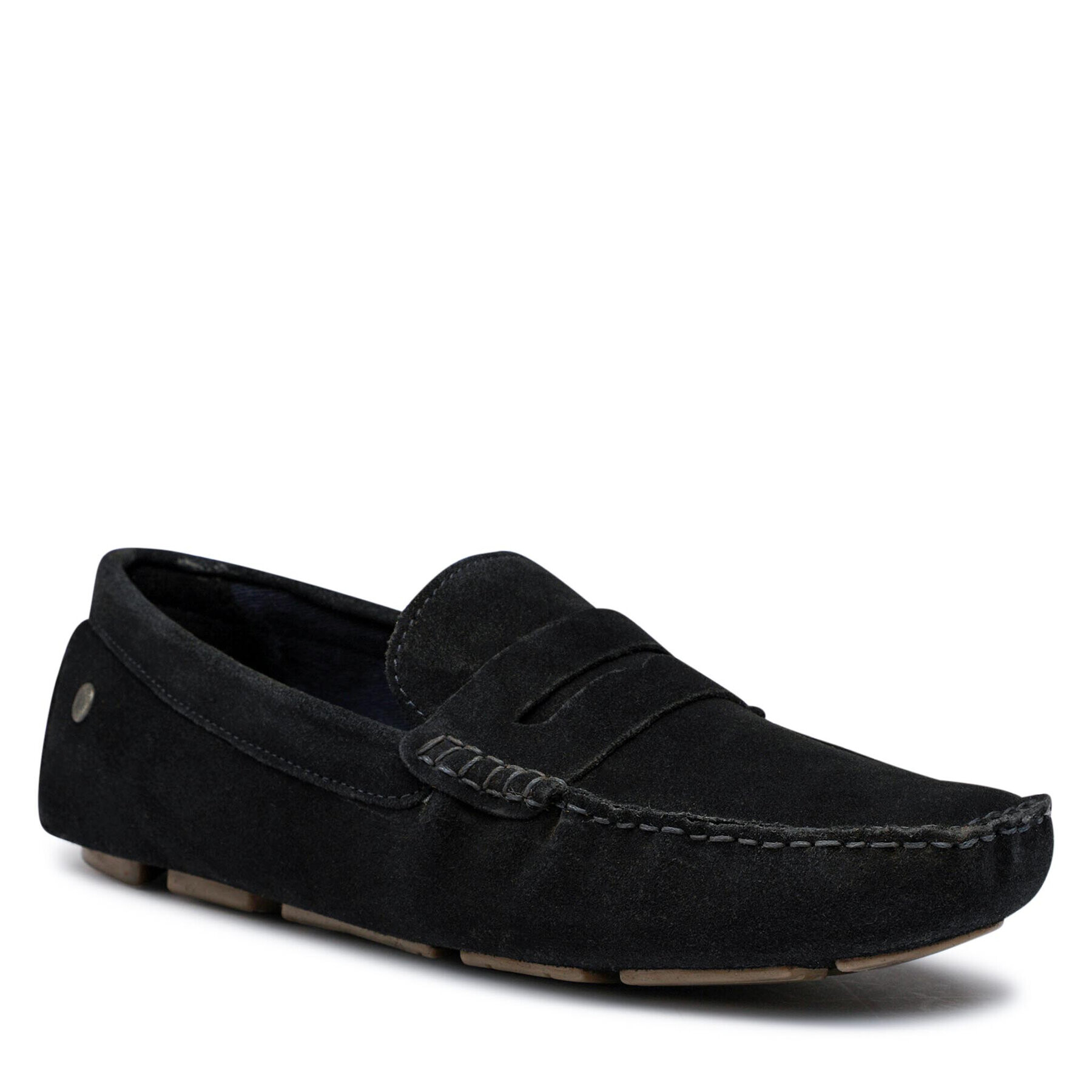 Jack&Jones Мокасини Jfwjensen Suede Loafer 12203636 Тъмносин - Pepit.bg