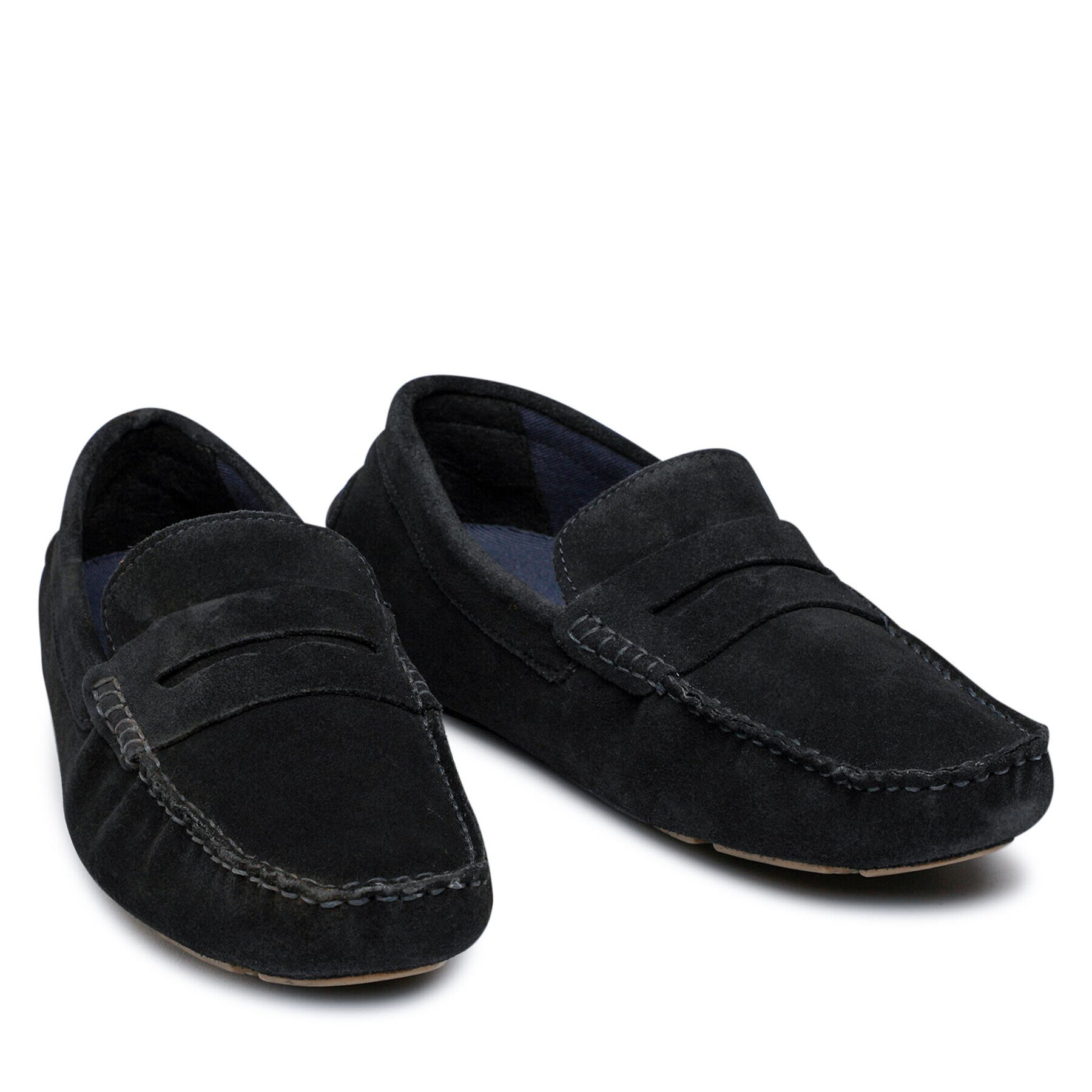 Jack&Jones Мокасини Jfwjensen Suede Loafer 12203636 Тъмносин - Pepit.bg