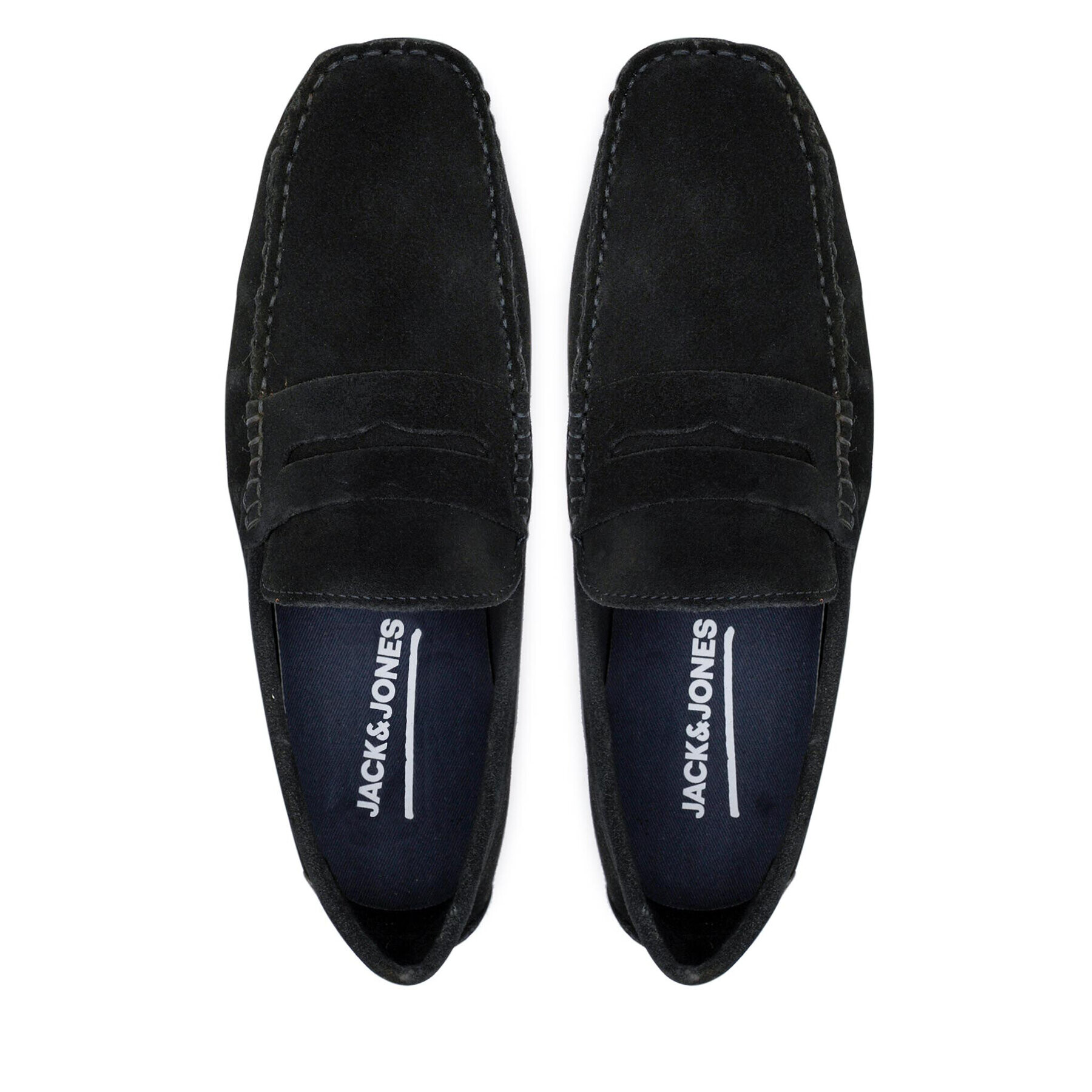 Jack&Jones Мокасини Jfwjensen Suede Loafer 12203636 Тъмносин - Pepit.bg