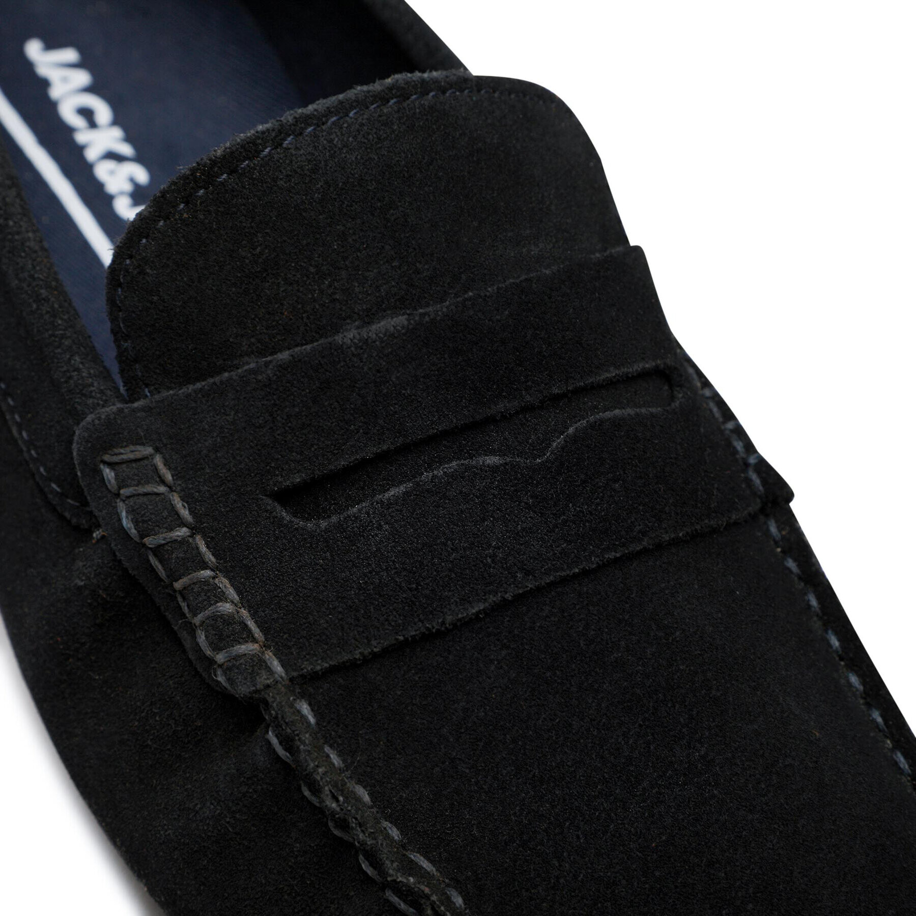 Jack&Jones Мокасини Jfwjensen Suede Loafer 12203636 Тъмносин - Pepit.bg