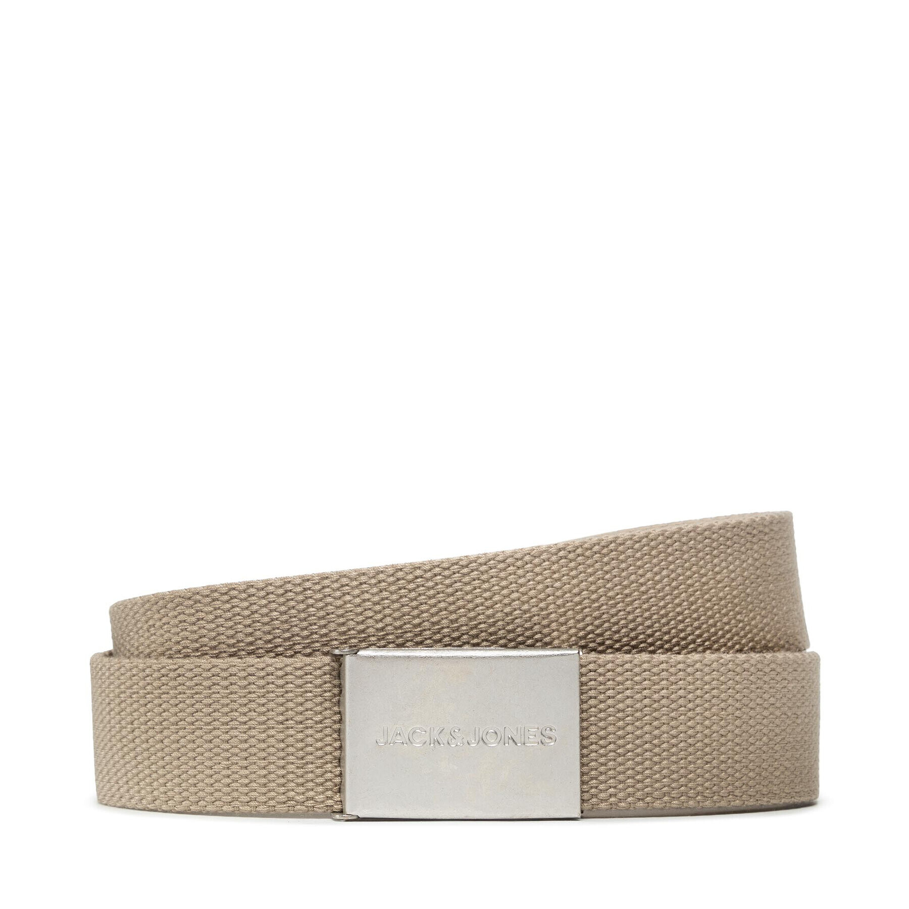 Jack&Jones Мъжки колан Jacsolid 12122038 Сив - Pepit.bg