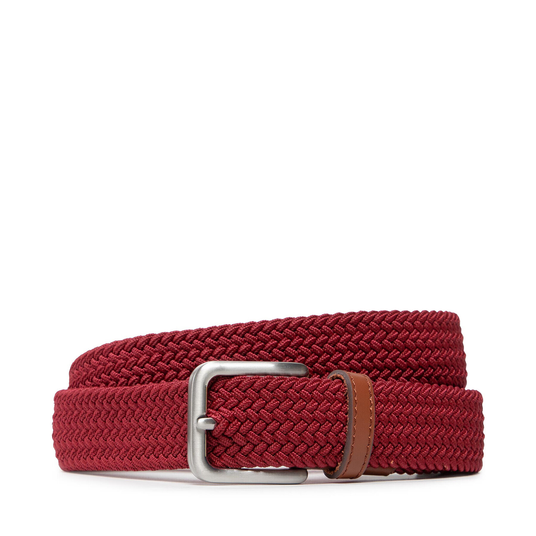Jack&Jones Мъжки колан Jacspring 12118114 Бордо - Pepit.bg