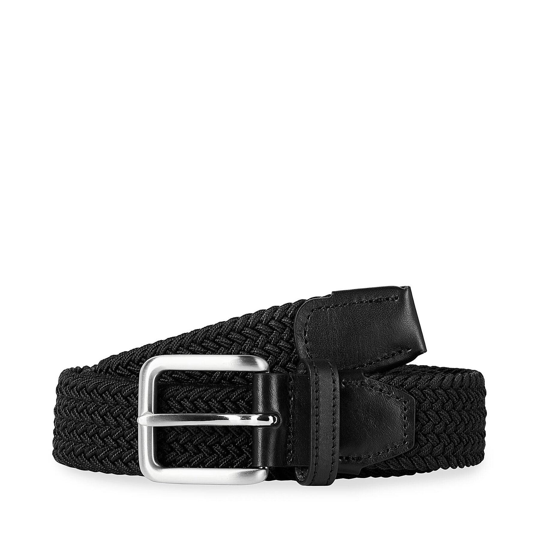 Jack&Jones Мъжки колан Spring 12118114 Черен - Pepit.bg