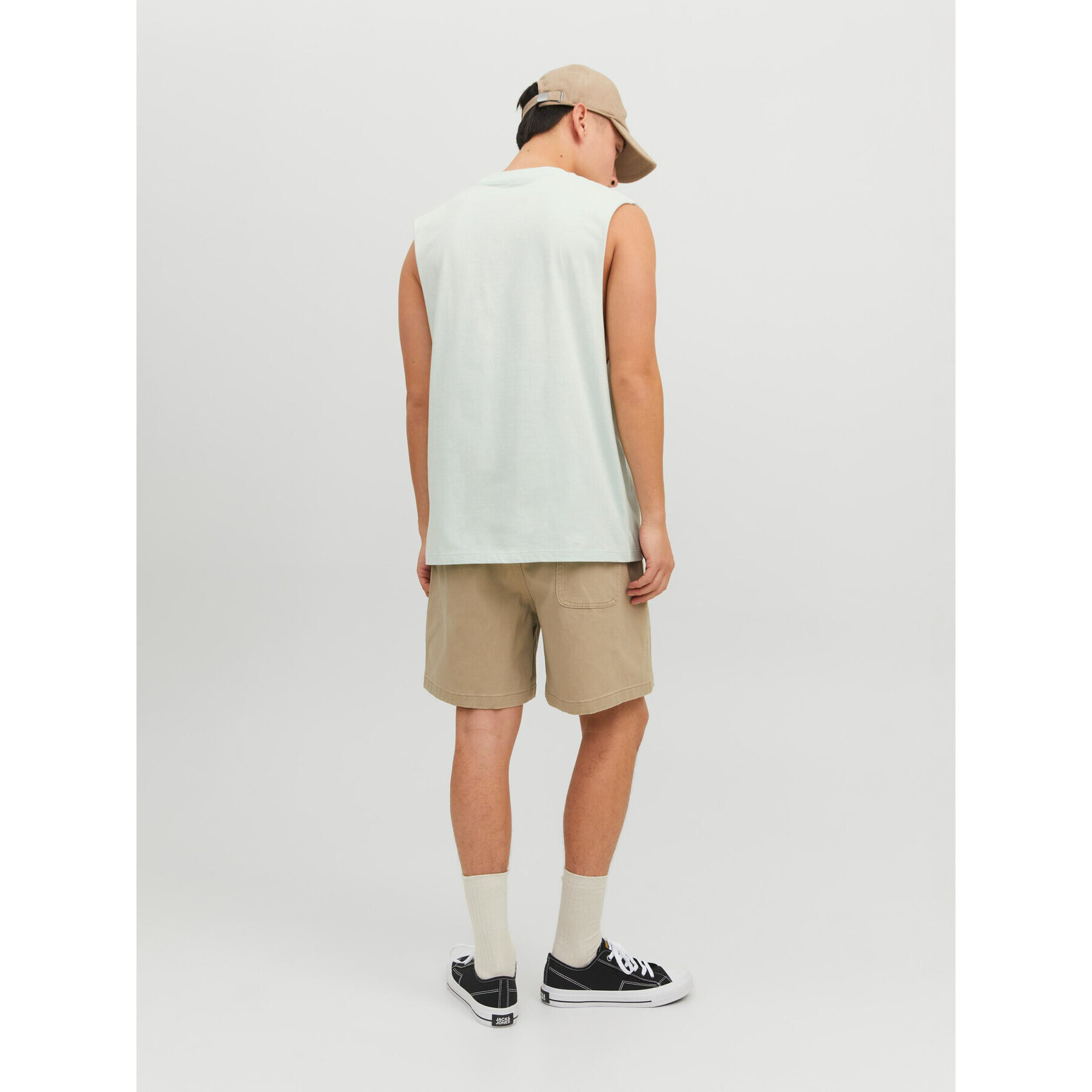 Jack&Jones Мъжки топ Copenhagen 12210016 Зелен Oversize - Pepit.bg