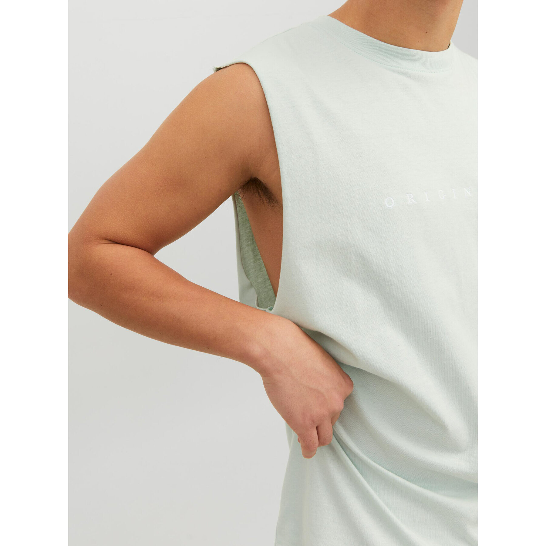 Jack&Jones Мъжки топ Copenhagen 12210016 Зелен Oversize - Pepit.bg