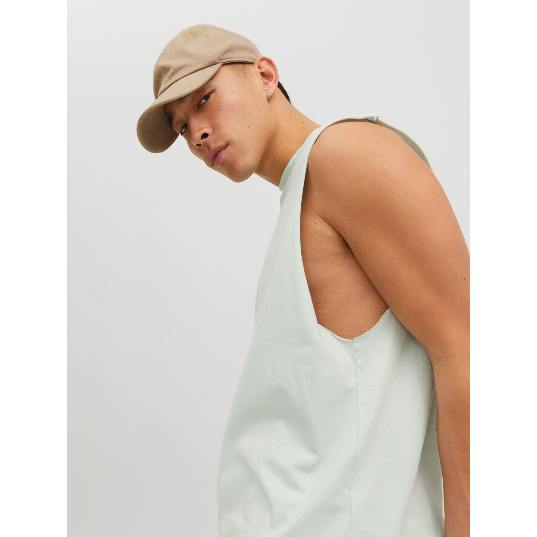Jack&Jones Мъжки топ Copenhagen 12210016 Зелен Oversize - Pepit.bg