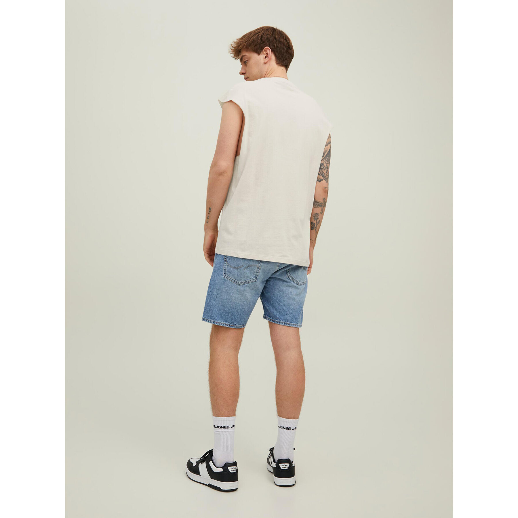 Jack&Jones Мъжки топ Brink 12210055 Бежов Loose Fit - Pepit.bg