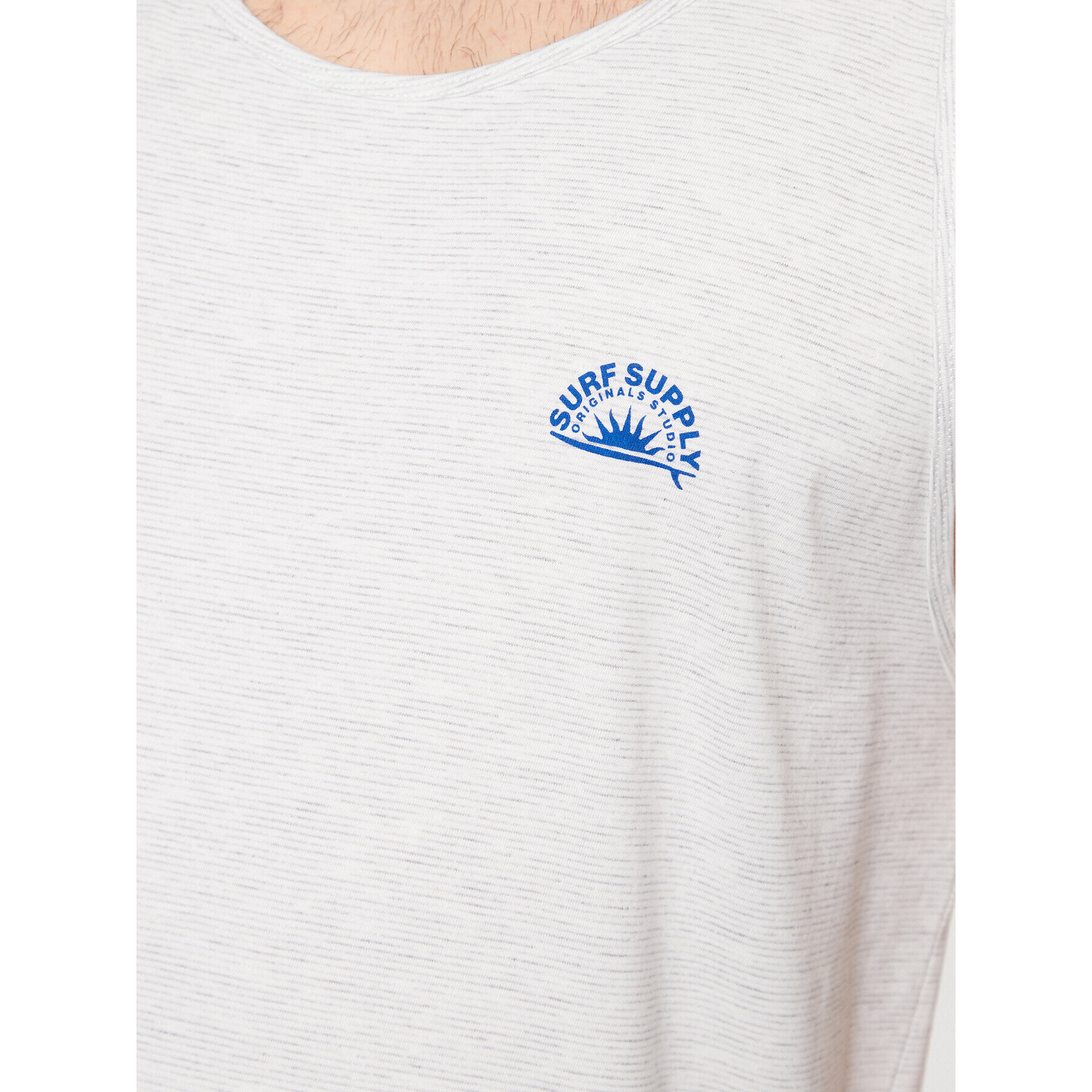 Jack&Jones Мъжки топ Tulum 12234252 Бял Standard Fit - Pepit.bg