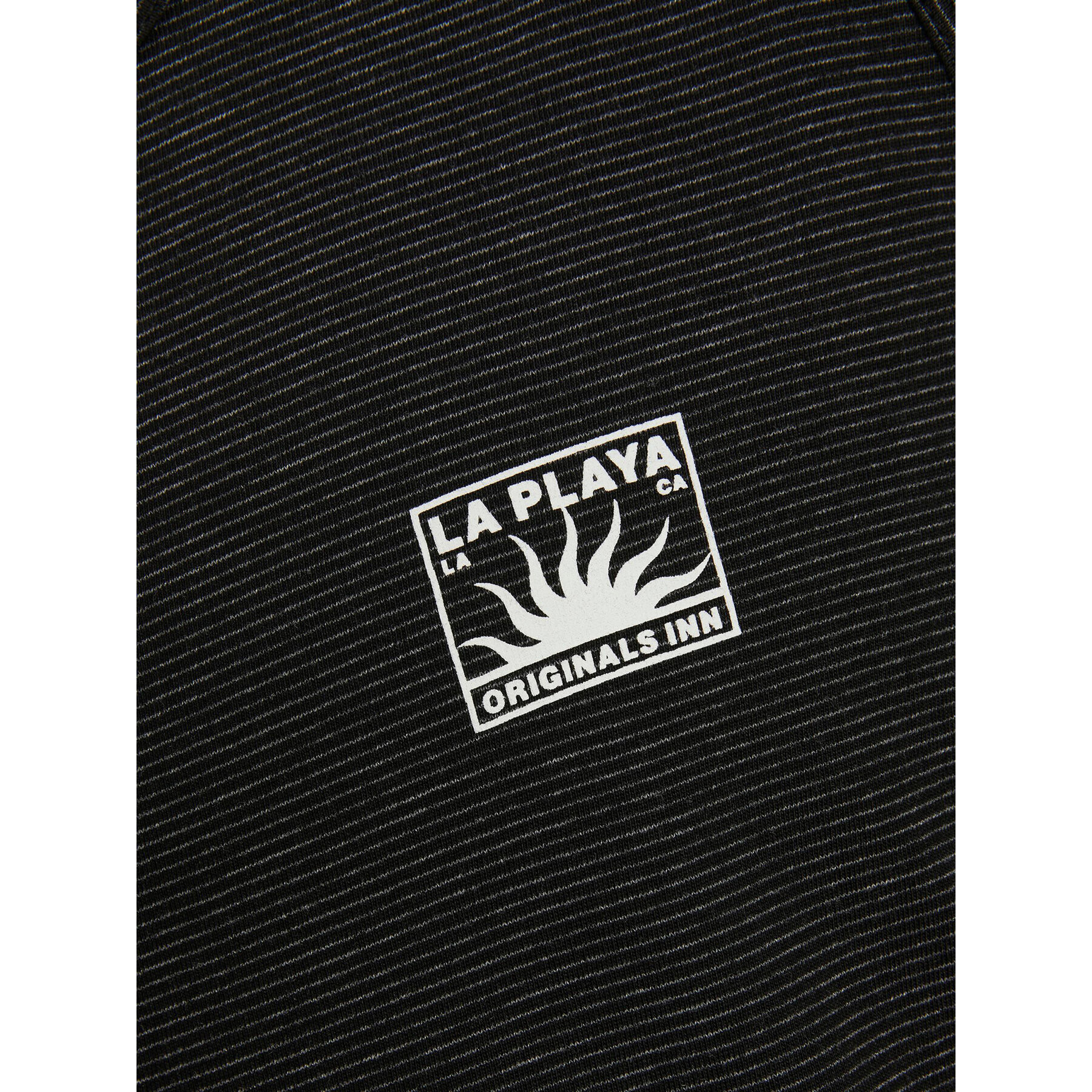 Jack&Jones Мъжки топ Tulum 12234252 Черен Standard Fit - Pepit.bg