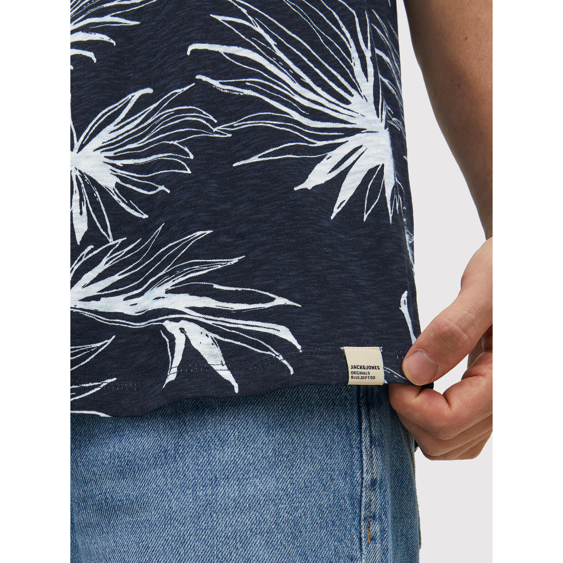 Jack&Jones Мъжки топ Breezy 12209638 Тъмносин Regular Fit - Pepit.bg