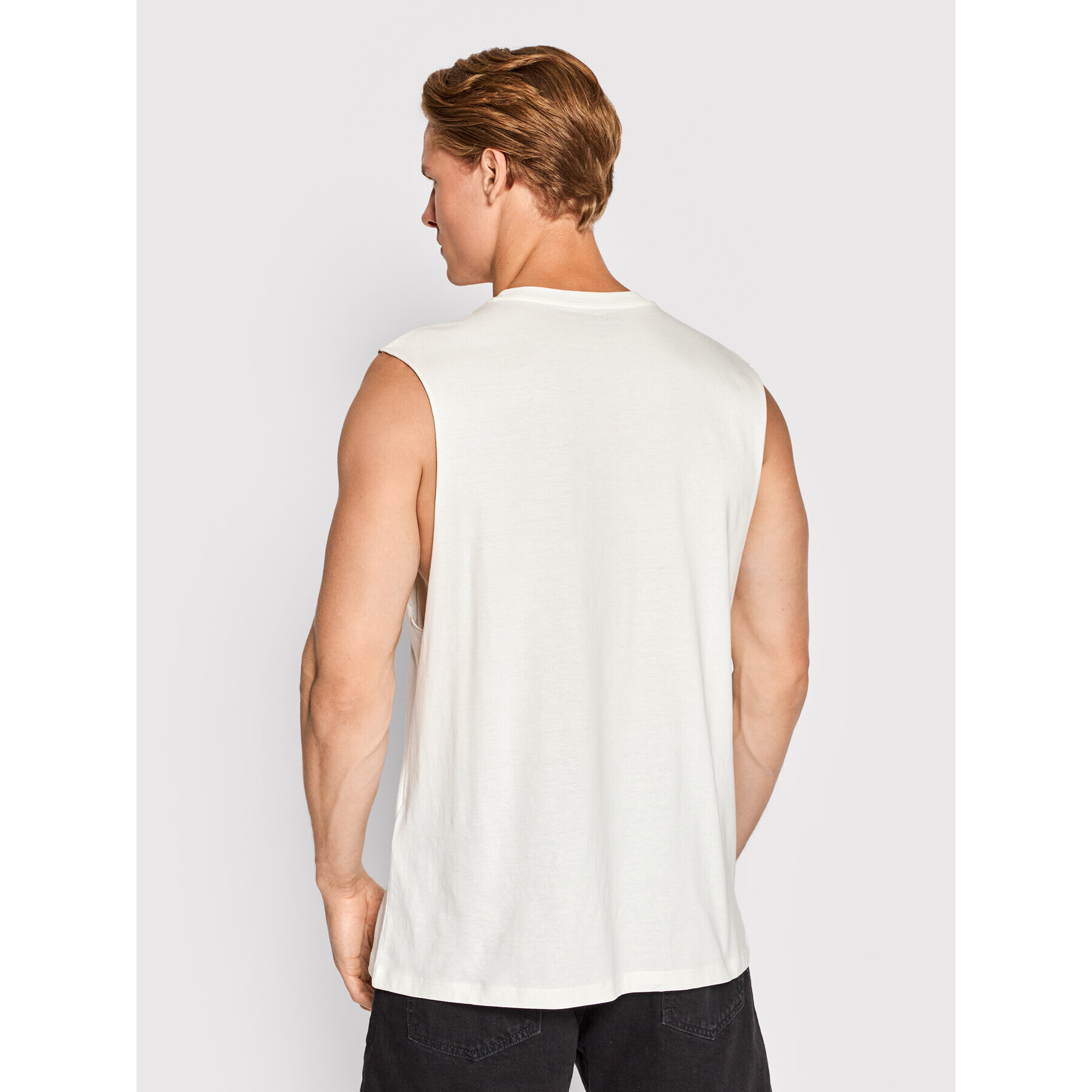 Jack&Jones Мъжки топ Copenhagen 12210016 Бял Oversize - Pepit.bg