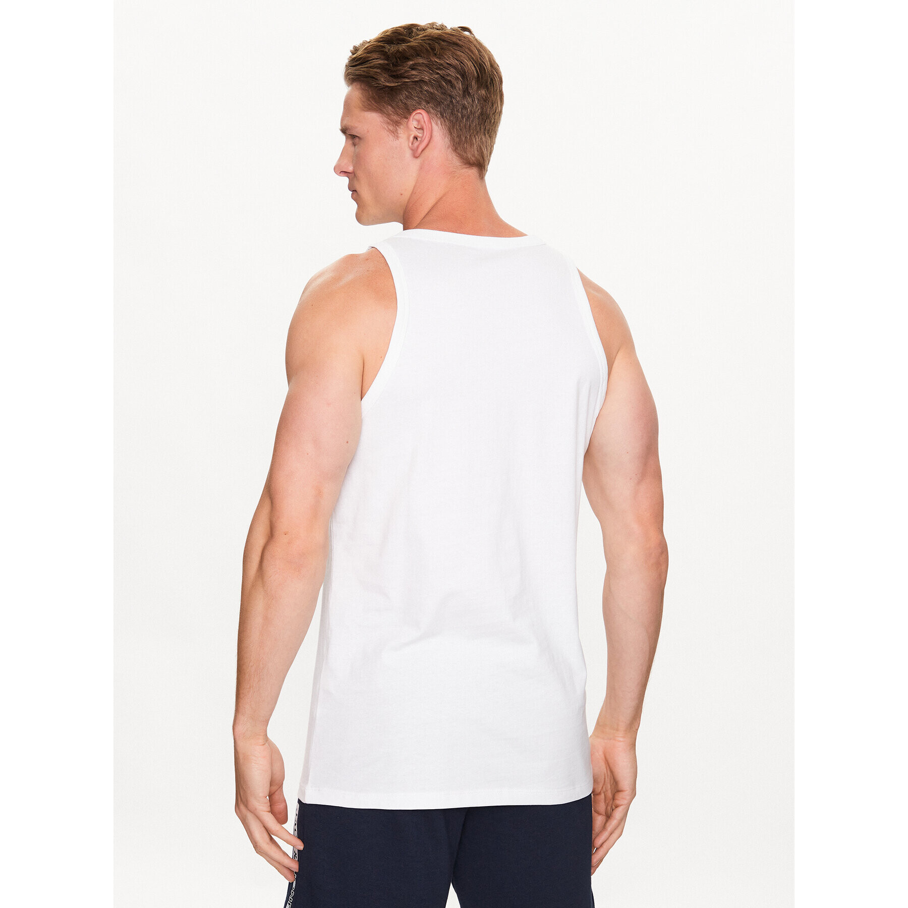 Jack&Jones Мъжки топ Marina 12233601 Бял Standard Fit - Pepit.bg