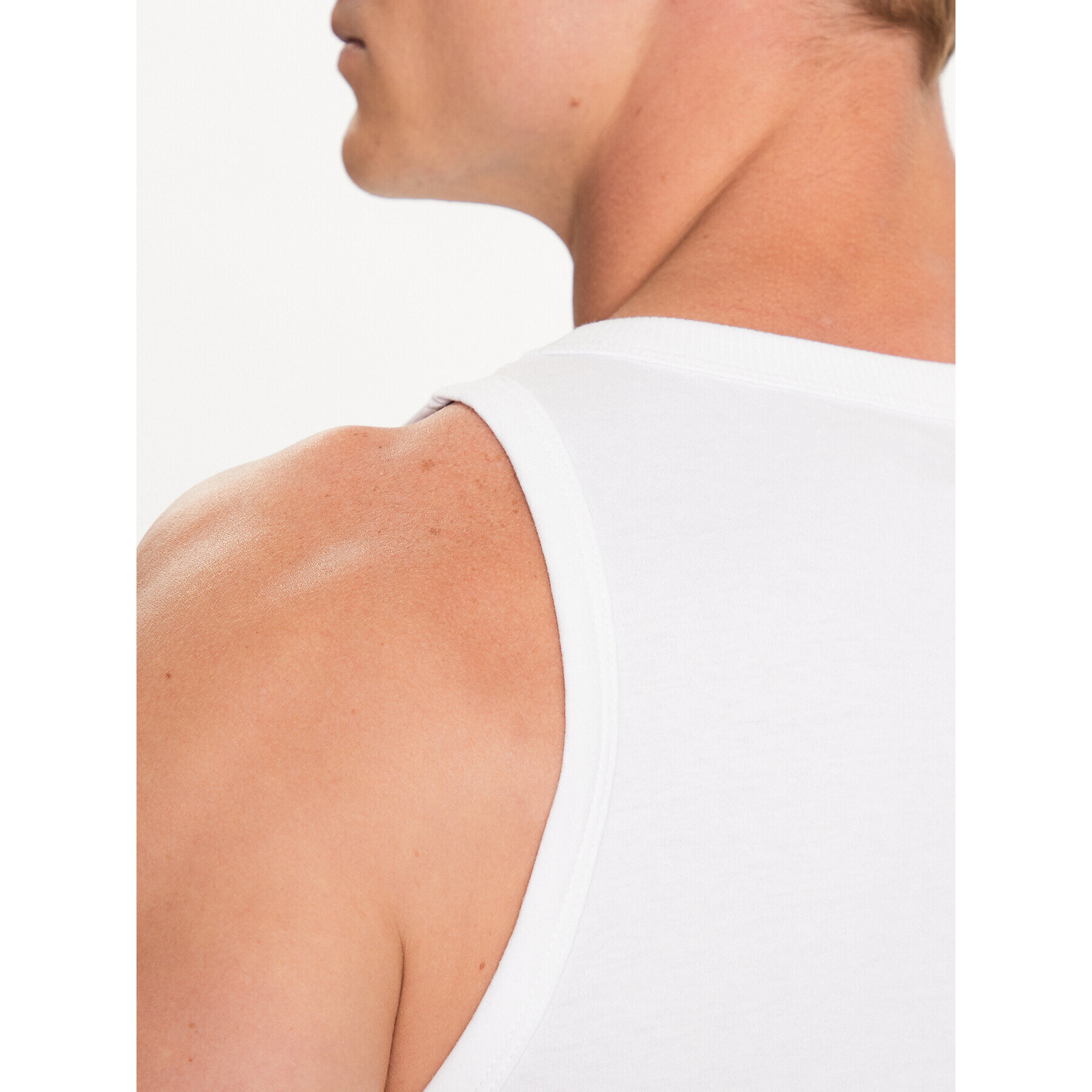 Jack&Jones Мъжки топ Marina 12233601 Бял Standard Fit - Pepit.bg
