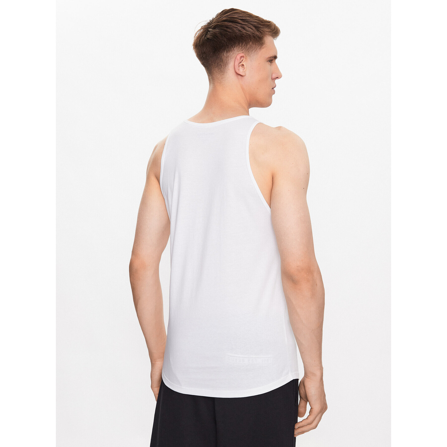 Jack&Jones Мъжки топ Splash 12235520 Бял Standard Fit - Pepit.bg