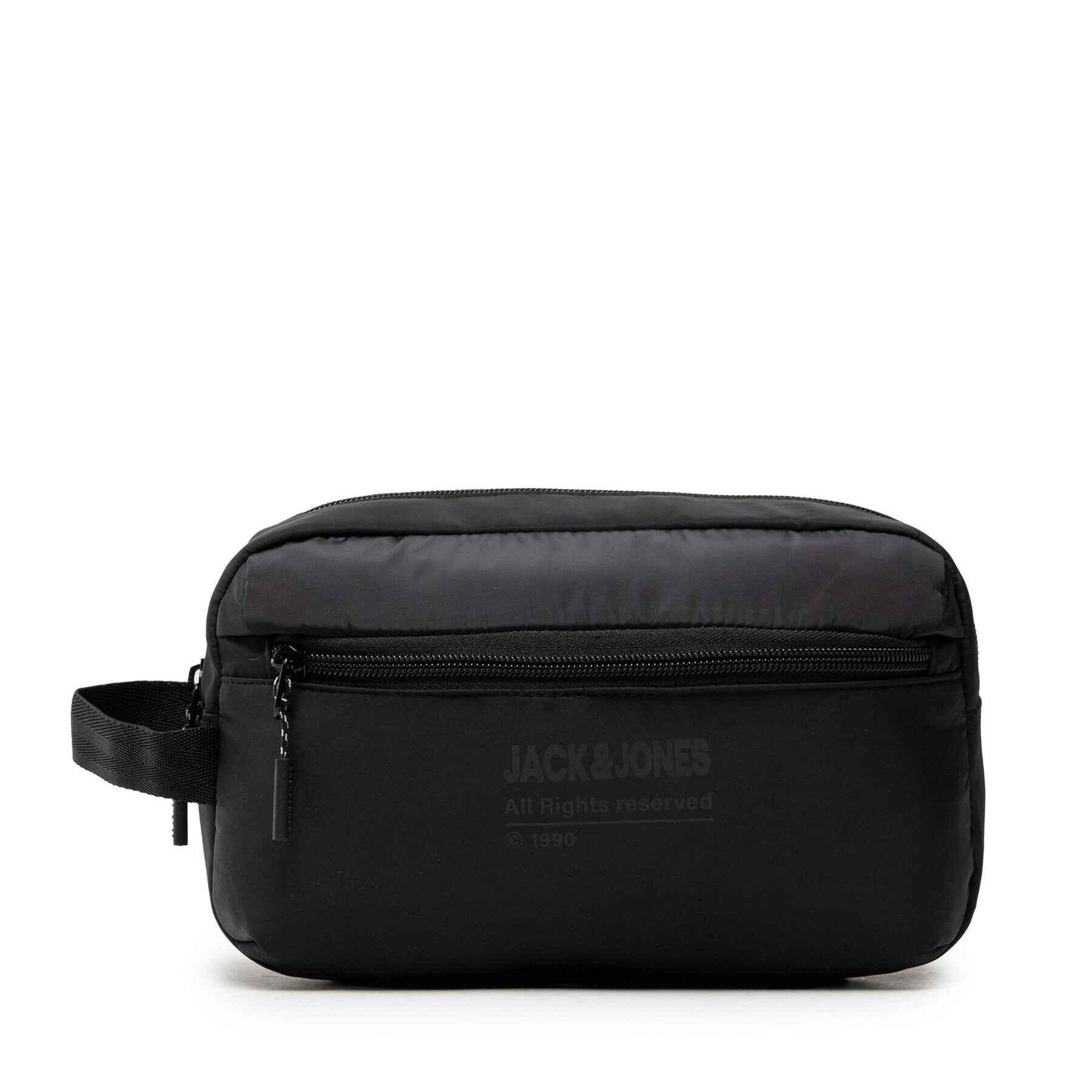 Jack&Jones Несесер Jaczody Toiled Bag 12205337 Черен - Pepit.bg