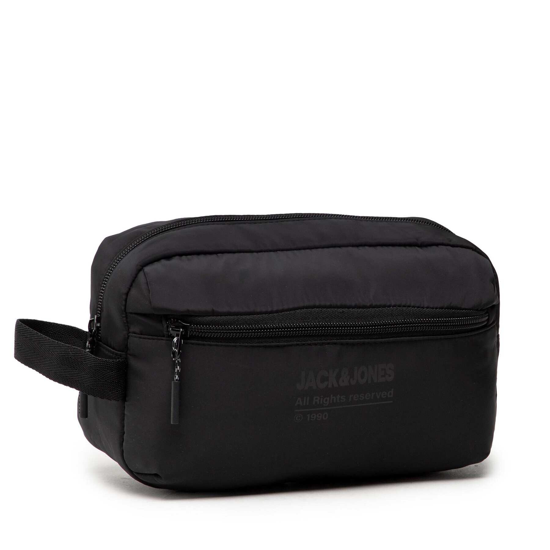Jack&Jones Несесер Jaczody Toiled Bag 12205337 Черен - Pepit.bg