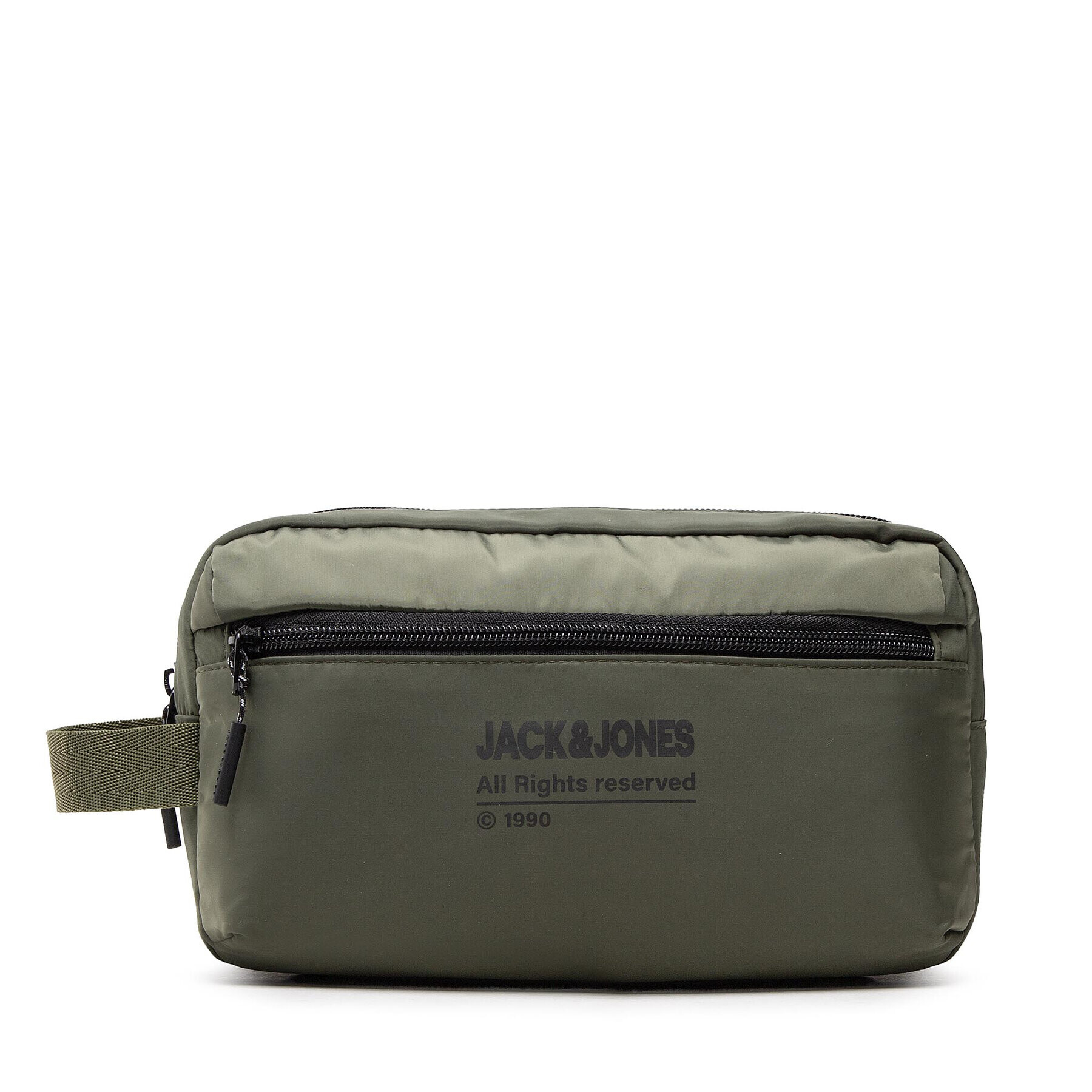 Jack&Jones Несесер Jaczody Toiled Bag 12205337 Зелен - Pepit.bg