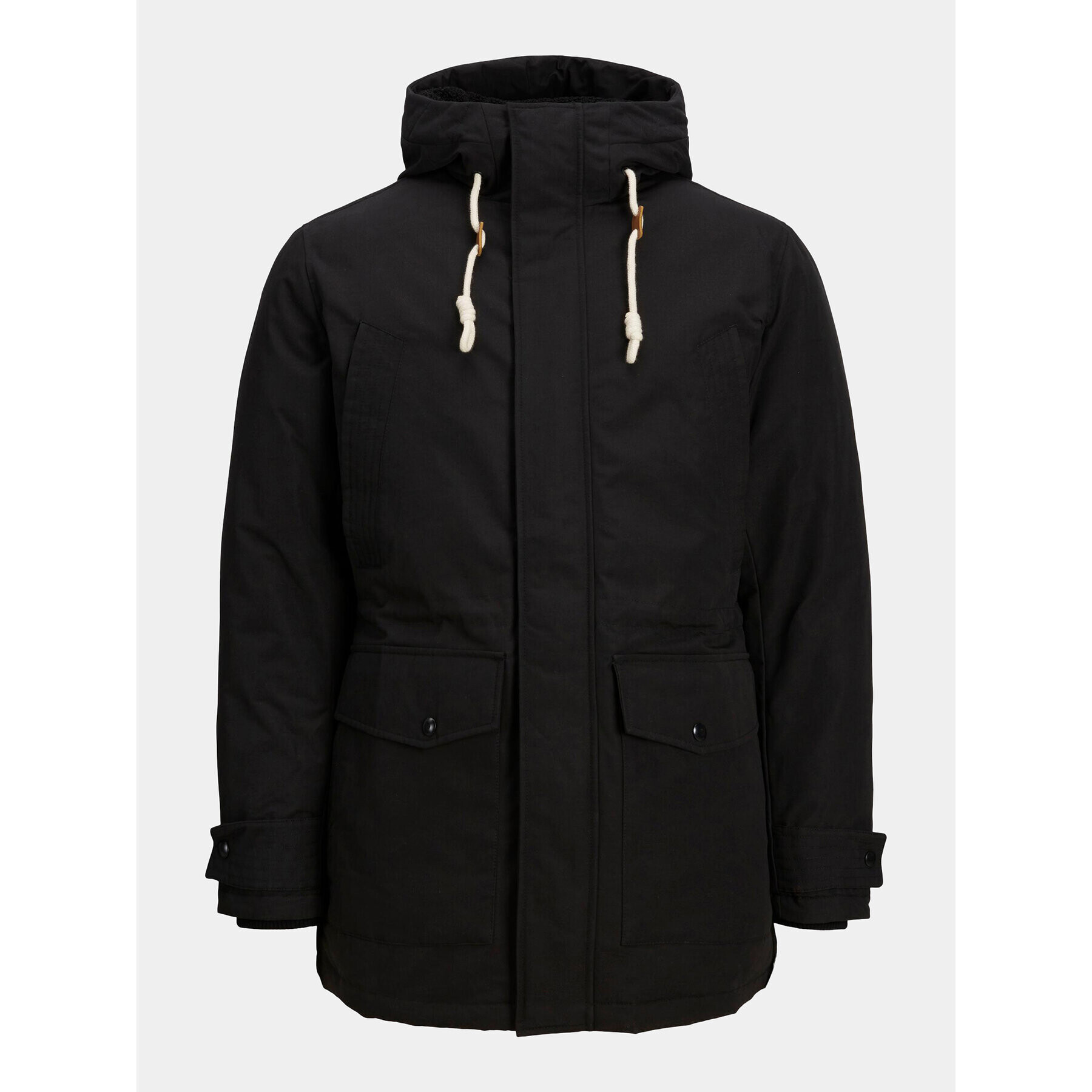 Jack&Jones Парка Mash 12211771 Черен Regular Fit - Pepit.bg