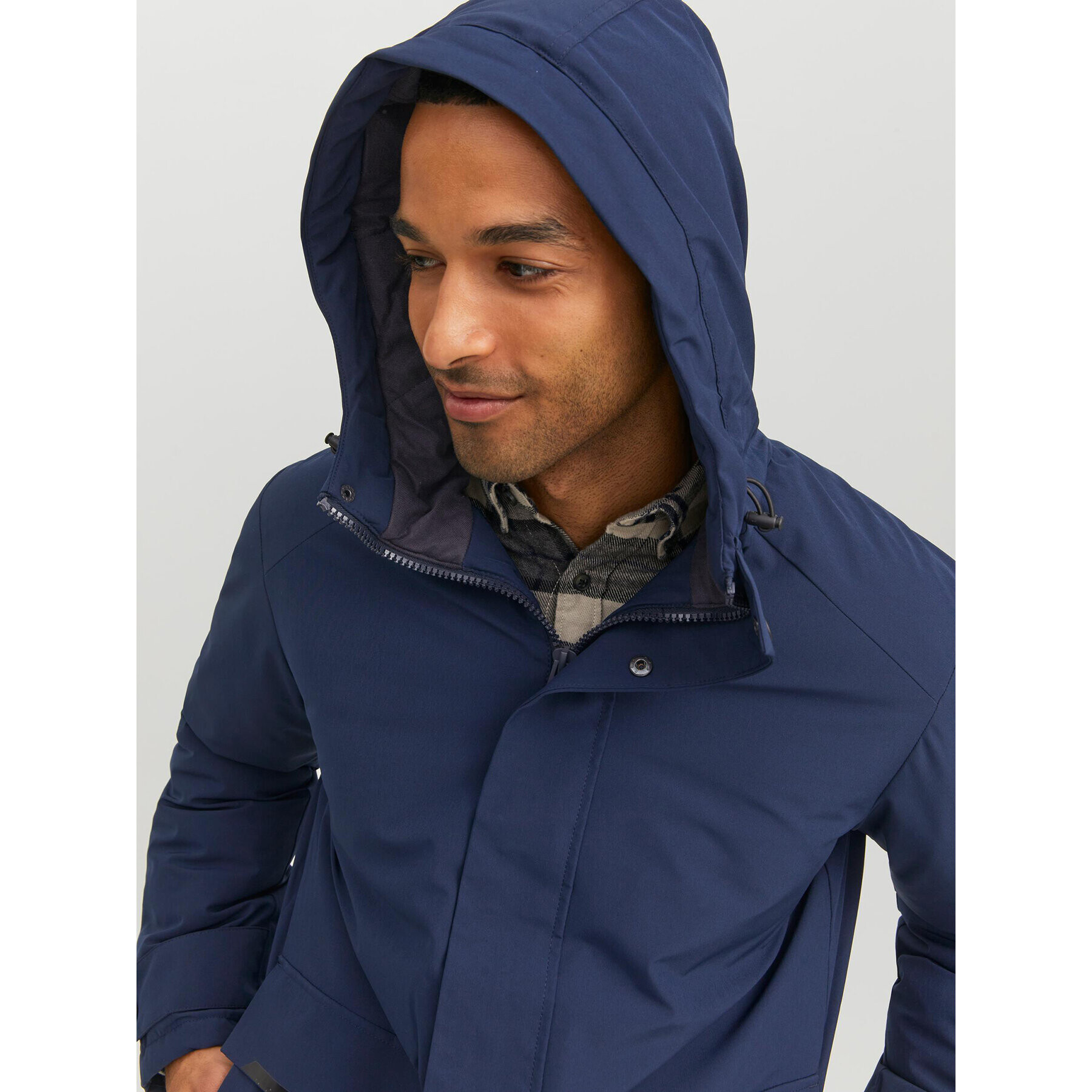 Jack&Jones Парка Tiko 12211896 Тъмносин Regular Fit - Pepit.bg