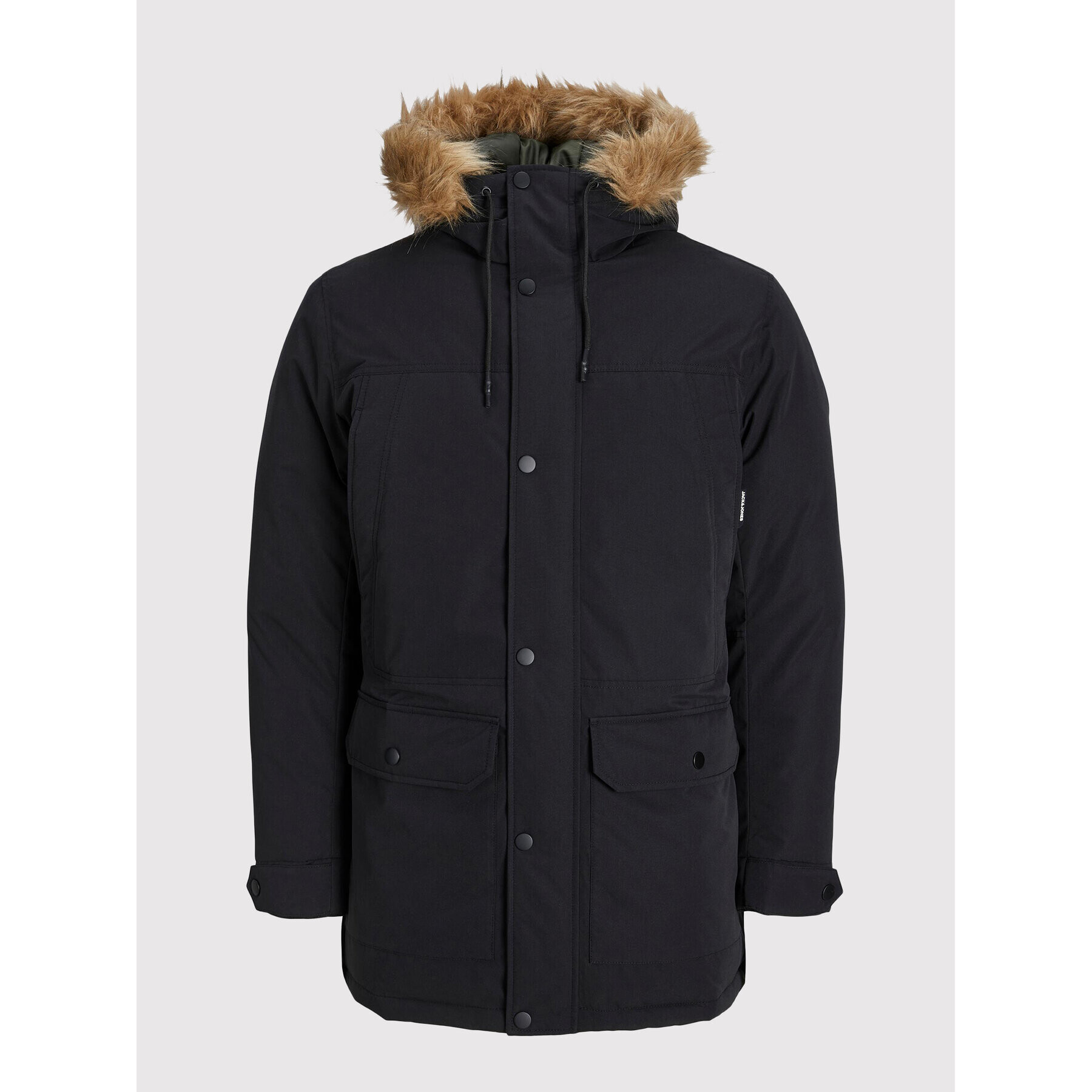 Jack&Jones Парка Winner 12211948 Черен Regular Fit - Pepit.bg