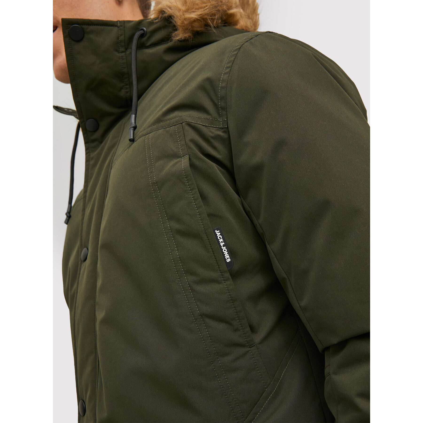 Jack&Jones Парка Winner 12211948 Зелен Regular Fit - Pepit.bg