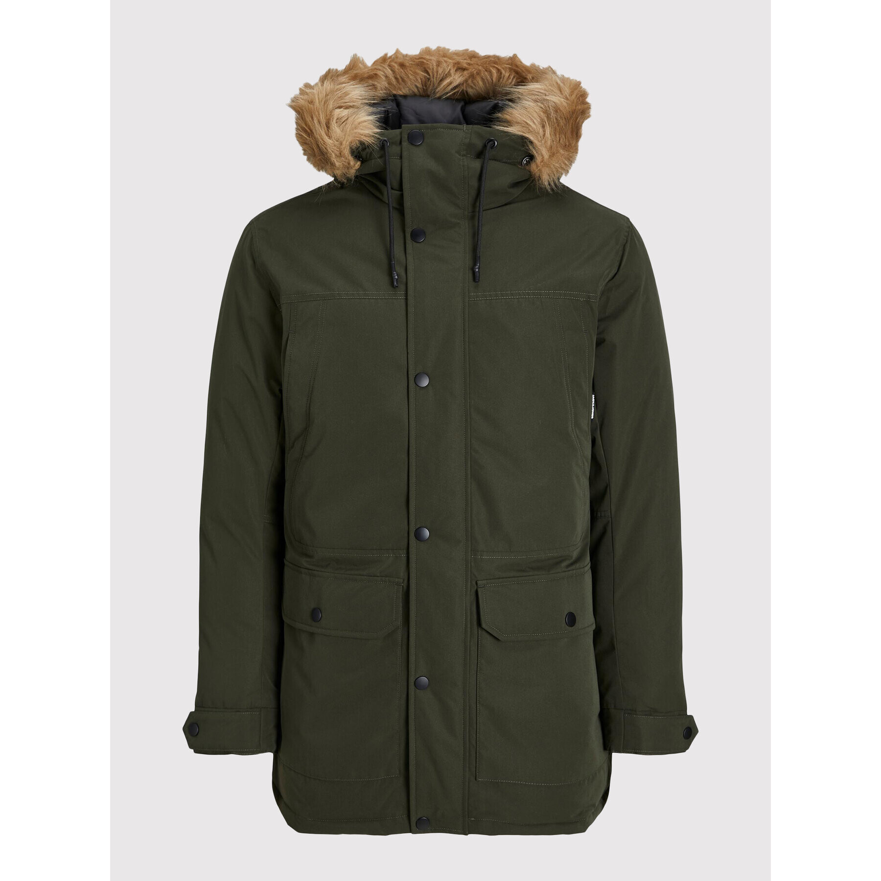 Jack&Jones Парка Winner 12211948 Зелен Regular Fit - Pepit.bg