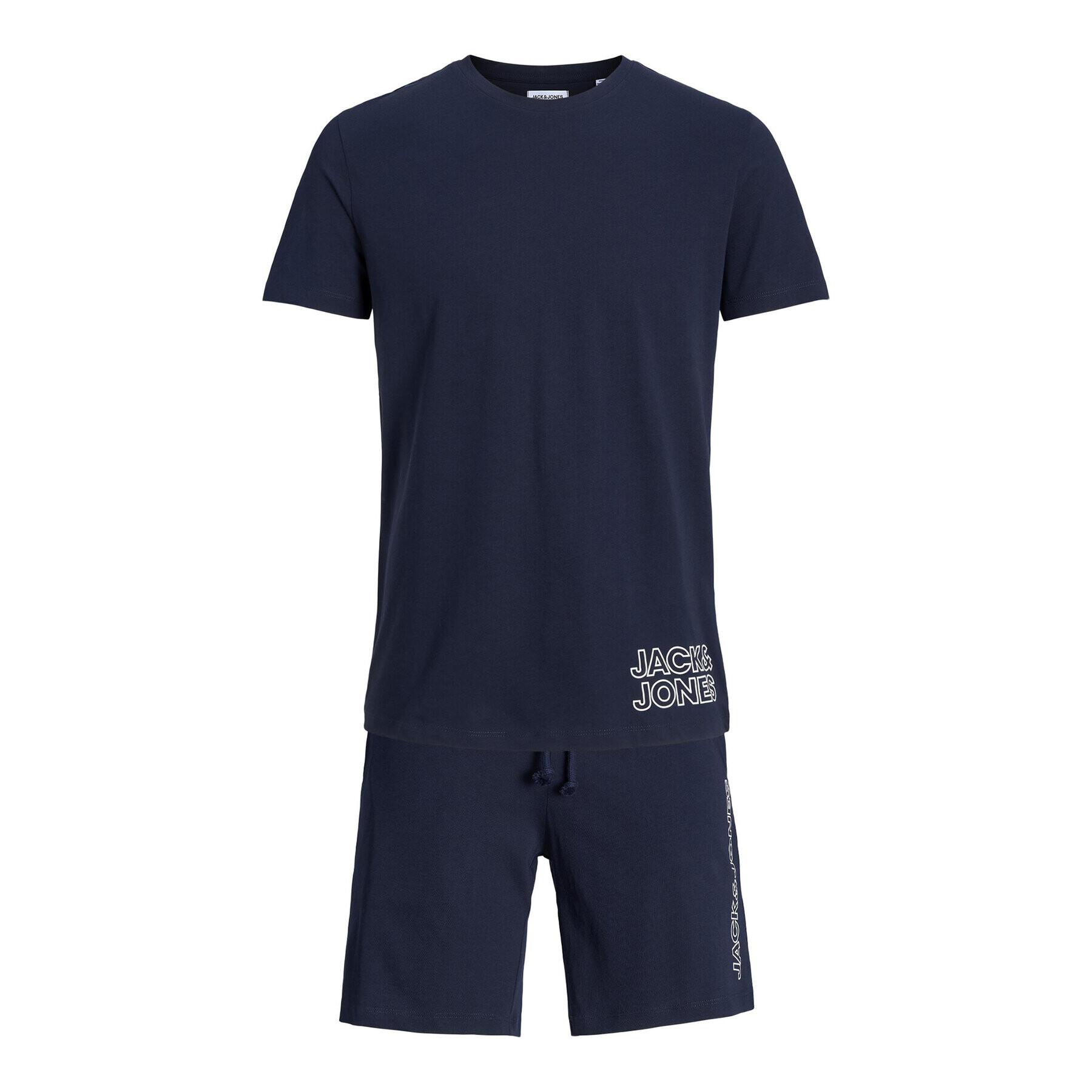 Jack&Jones Пижама 12245905 Тъмносин Standard Fit - Pepit.bg