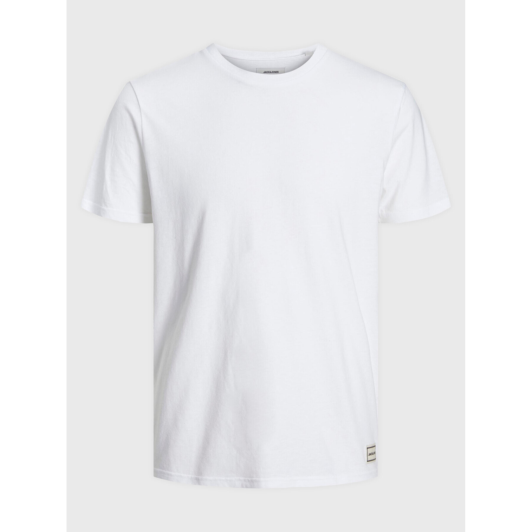 Jack&Jones Пижама Basic 12221859 Бял Regular Fit - Pepit.bg