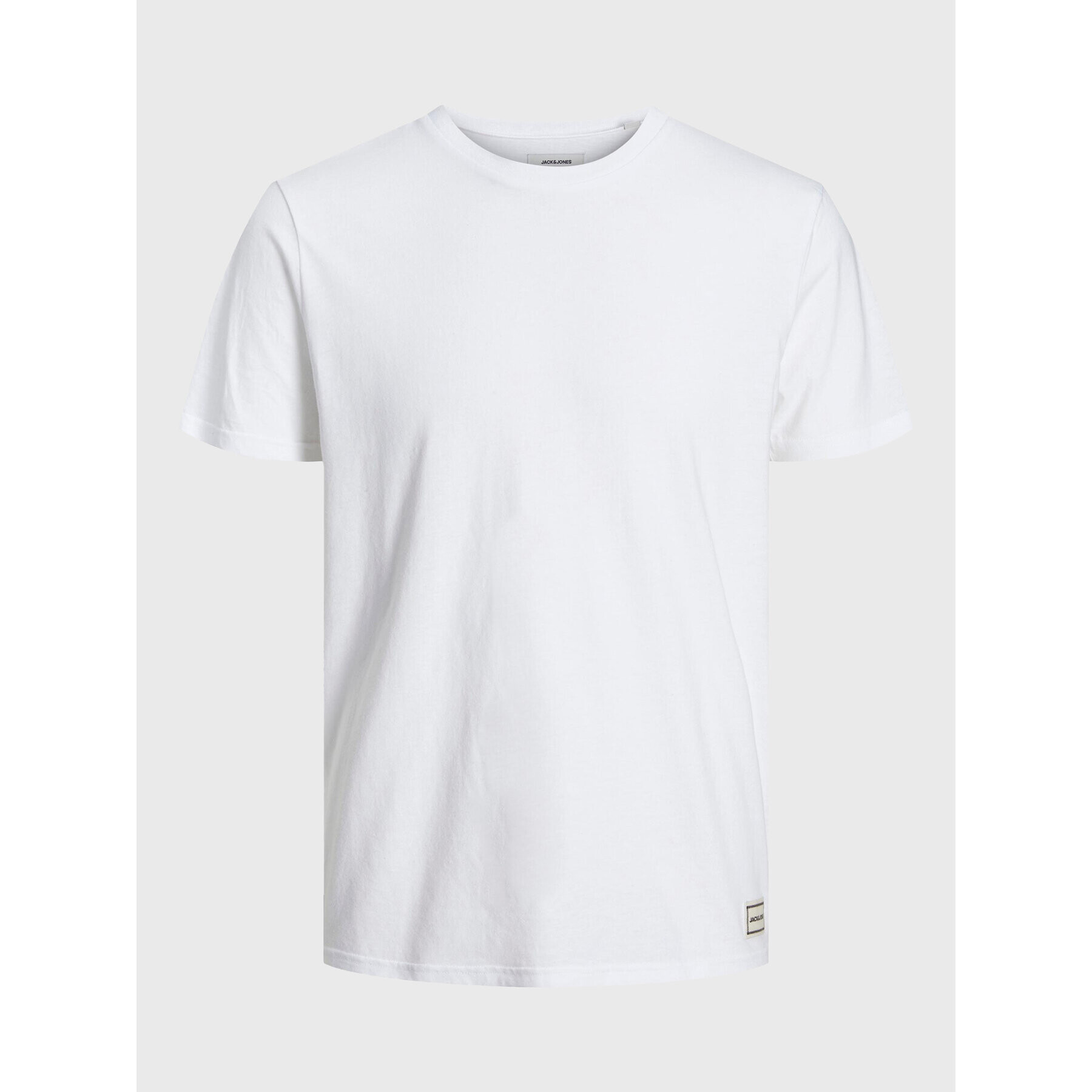 Jack&Jones Пижама Basic 12221863 Бял Regular Fit - Pepit.bg