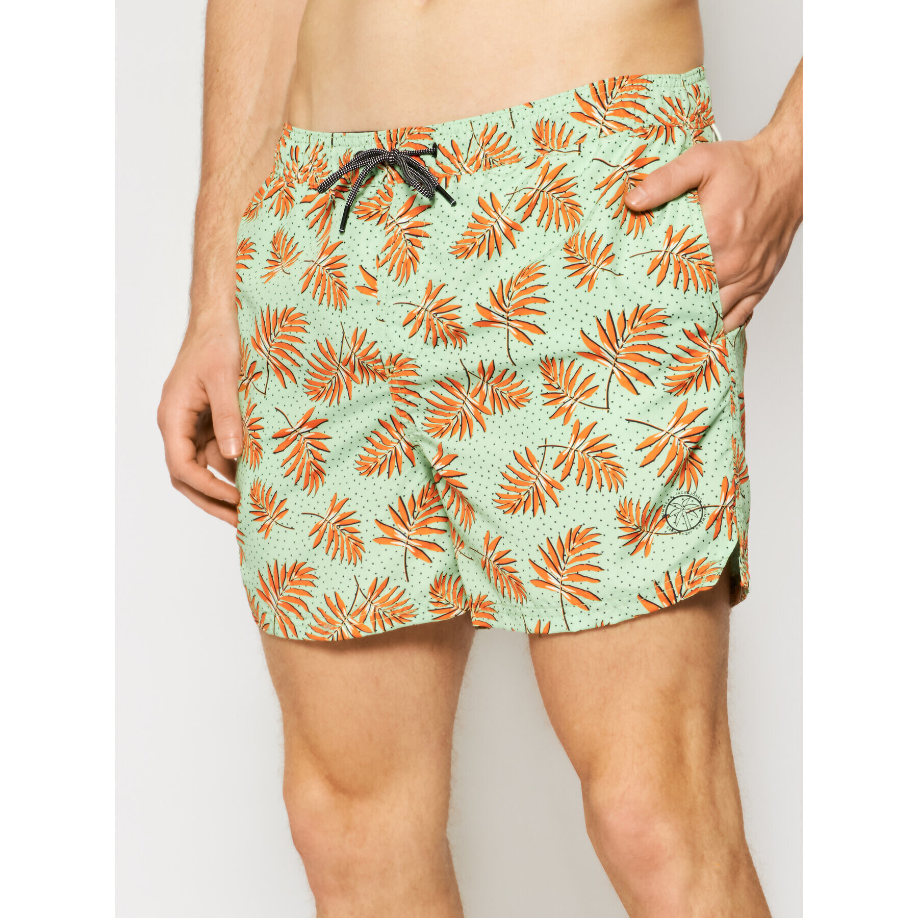 Jack&Jones Плувни шорти Bali 12184801 Зелен Regular Fit - Pepit.bg