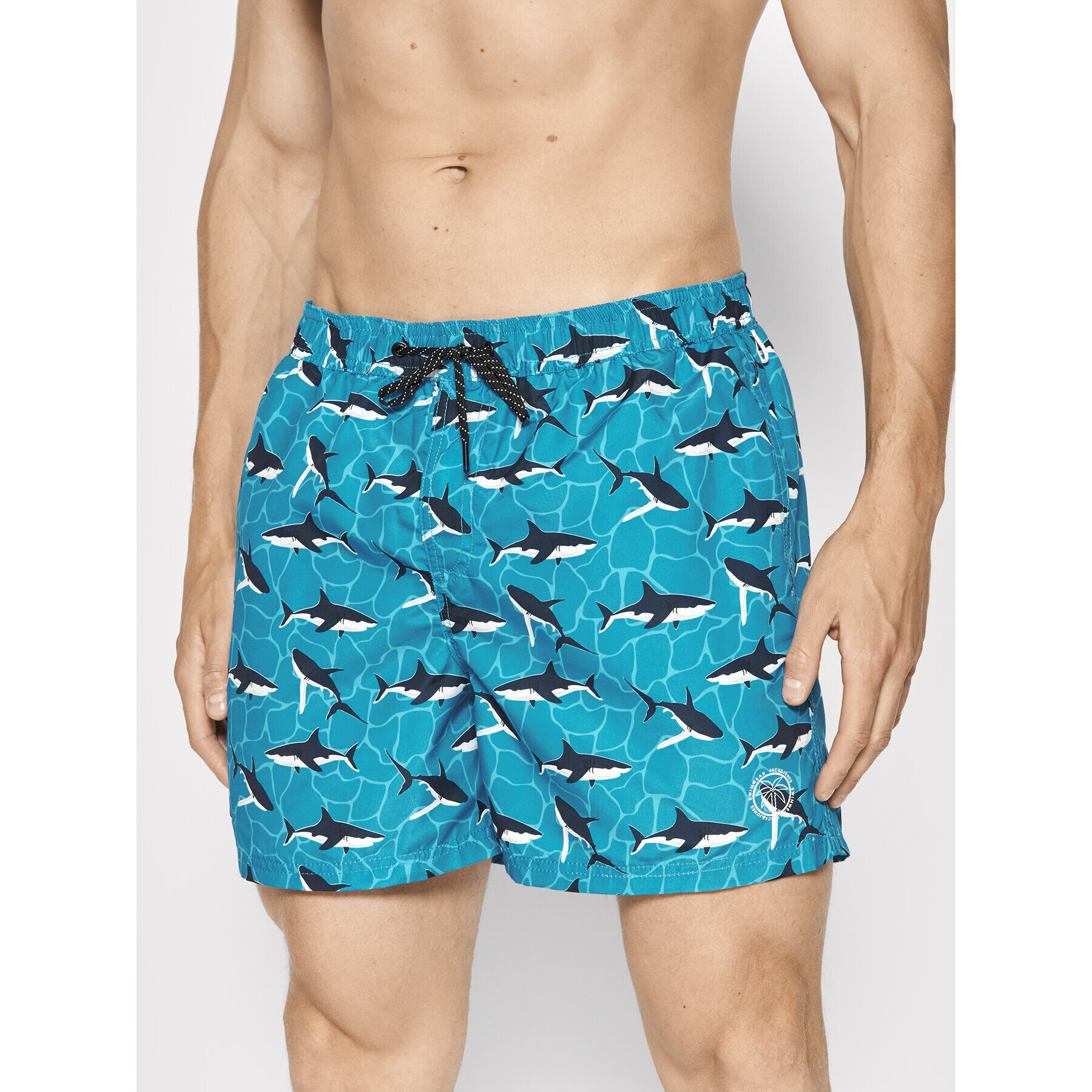 Jack&Jones Плувни шорти Crete 12202955 Син Regular Fit - Pepit.bg