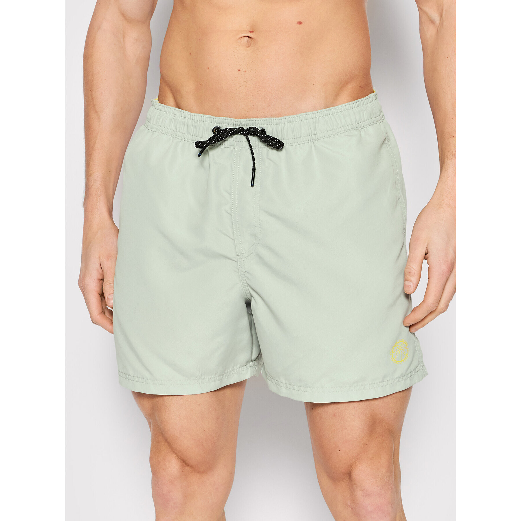 Jack&Jones Плувни шорти Crete 12202956 Сив Regular Fit - Pepit.bg