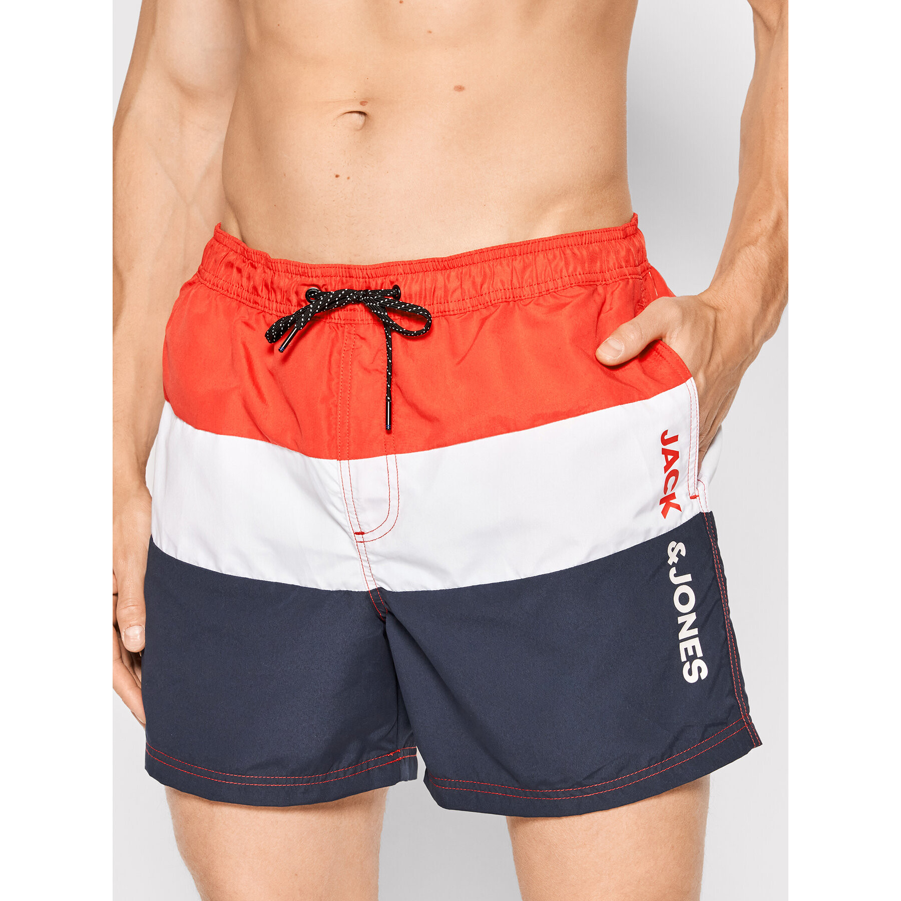 Jack&Jones Плувни шорти Crete 12203731 Цветен Regular Fit - Pepit.bg