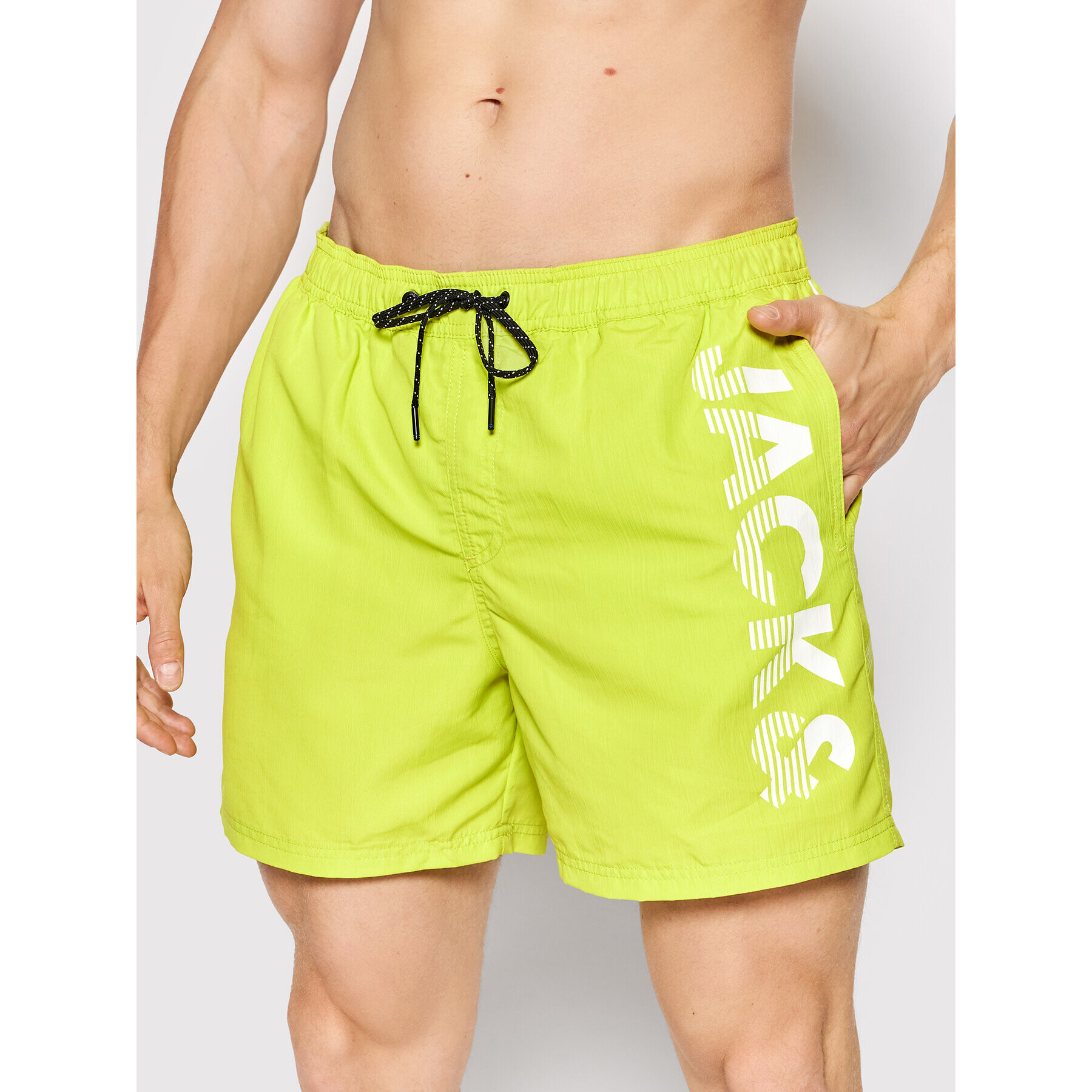 Jack&Jones Плувни шорти Crete 12203826 Зелен Regular Fit - Pepit.bg
