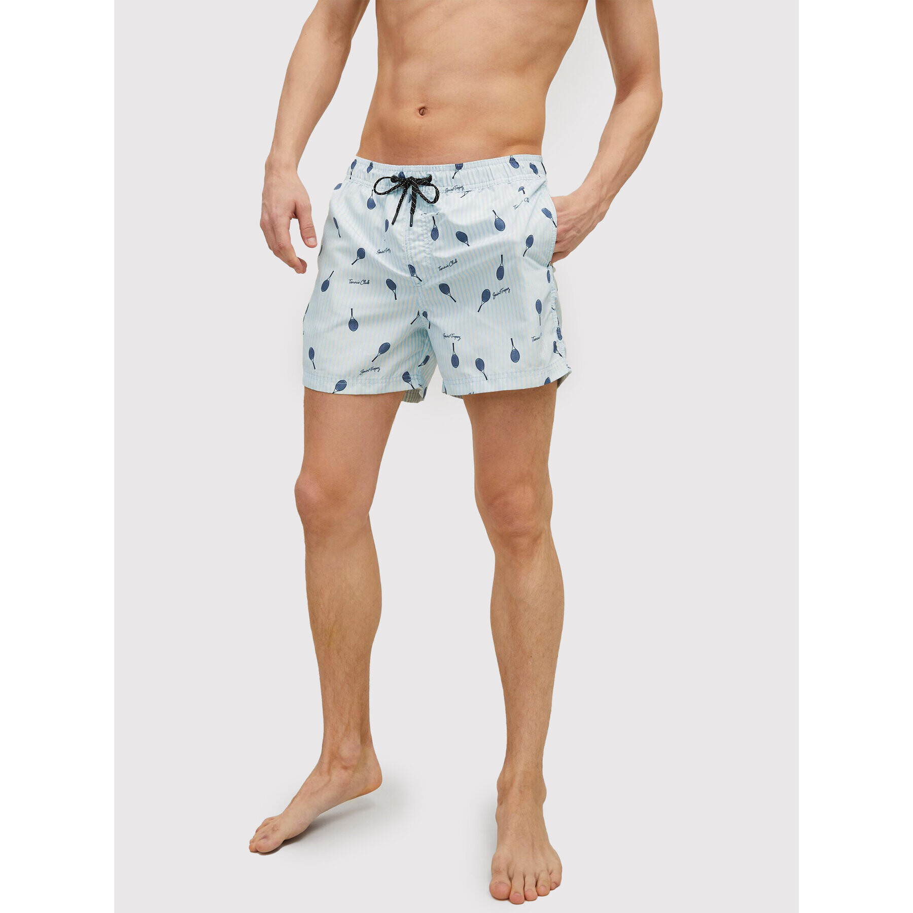Jack&Jones Плувни шорти Crete 12210033 Син Regular Fit - Pepit.bg